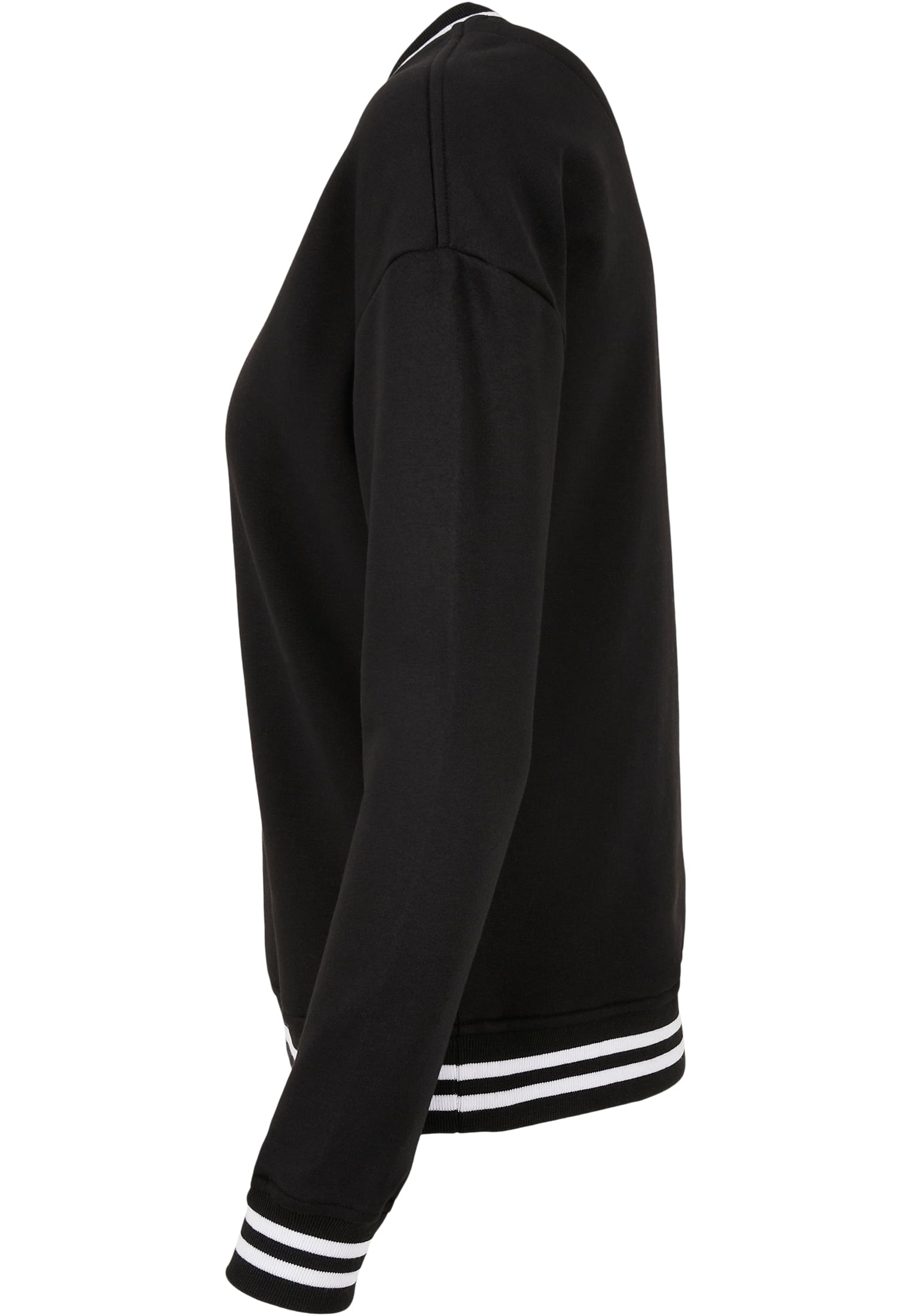 Ladies College Sweat Crew black/white | black/white