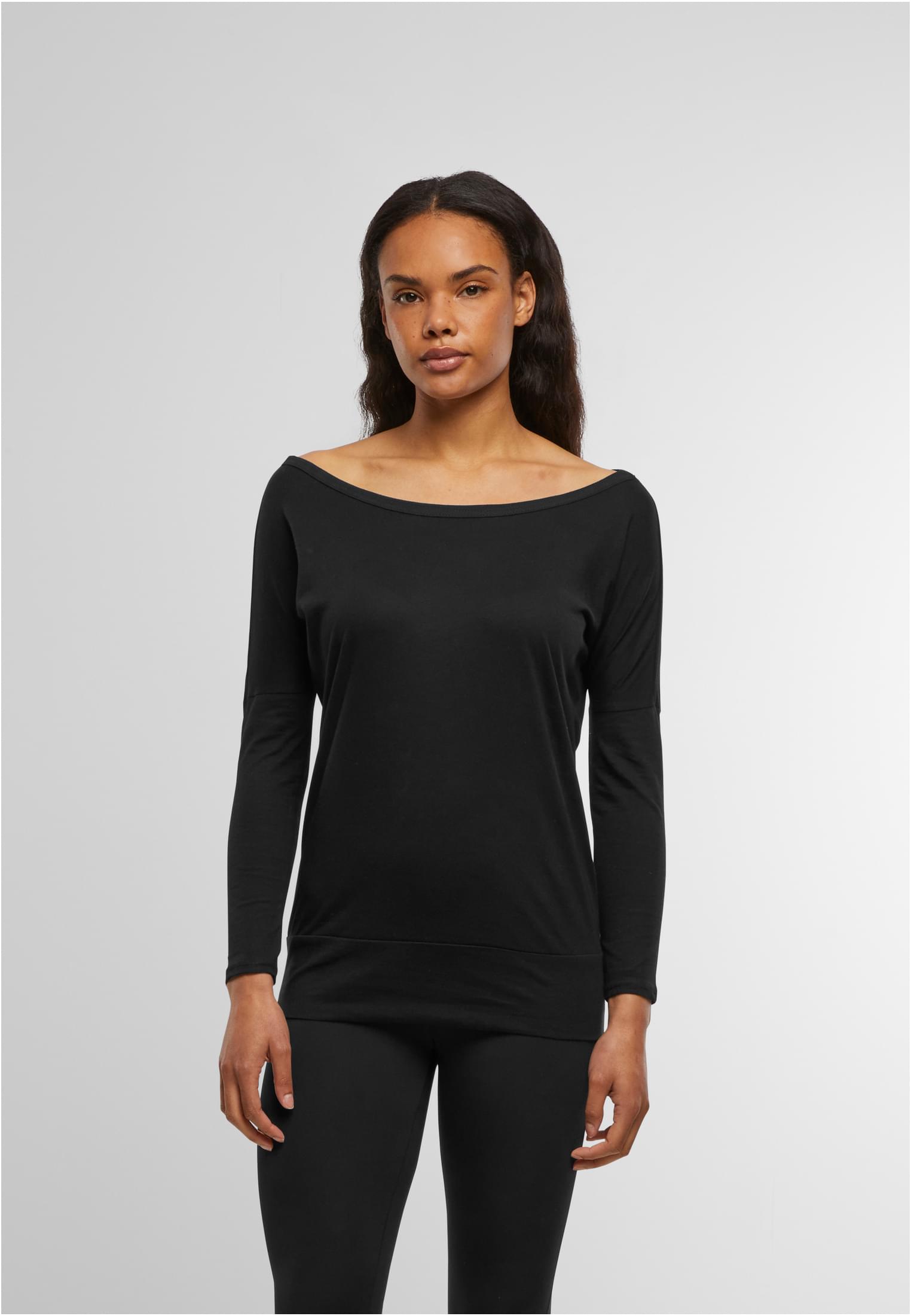Ladies Batwing Longsleeve black | black