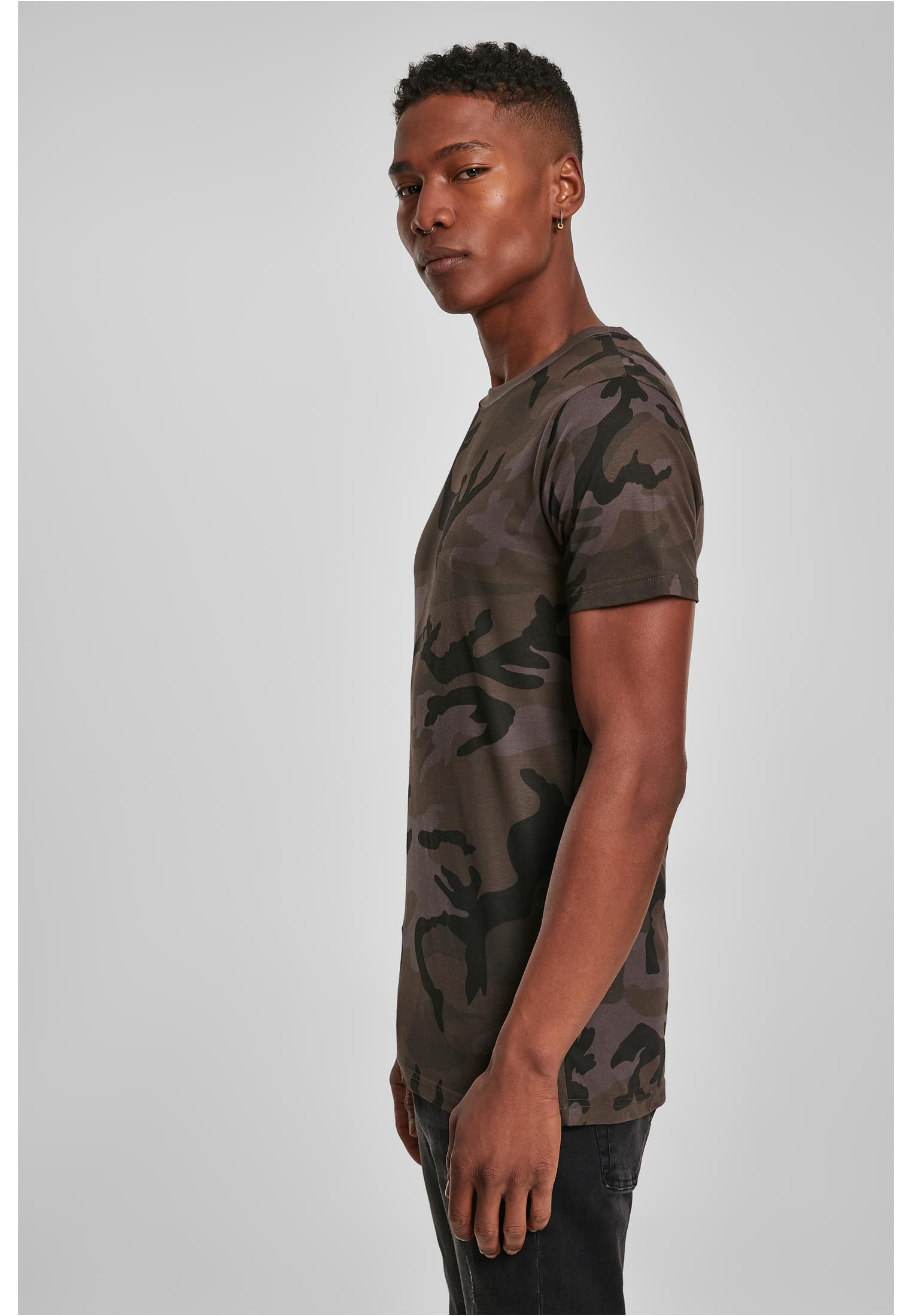 Camo Round Neck Tee darkcamo | darkcamo