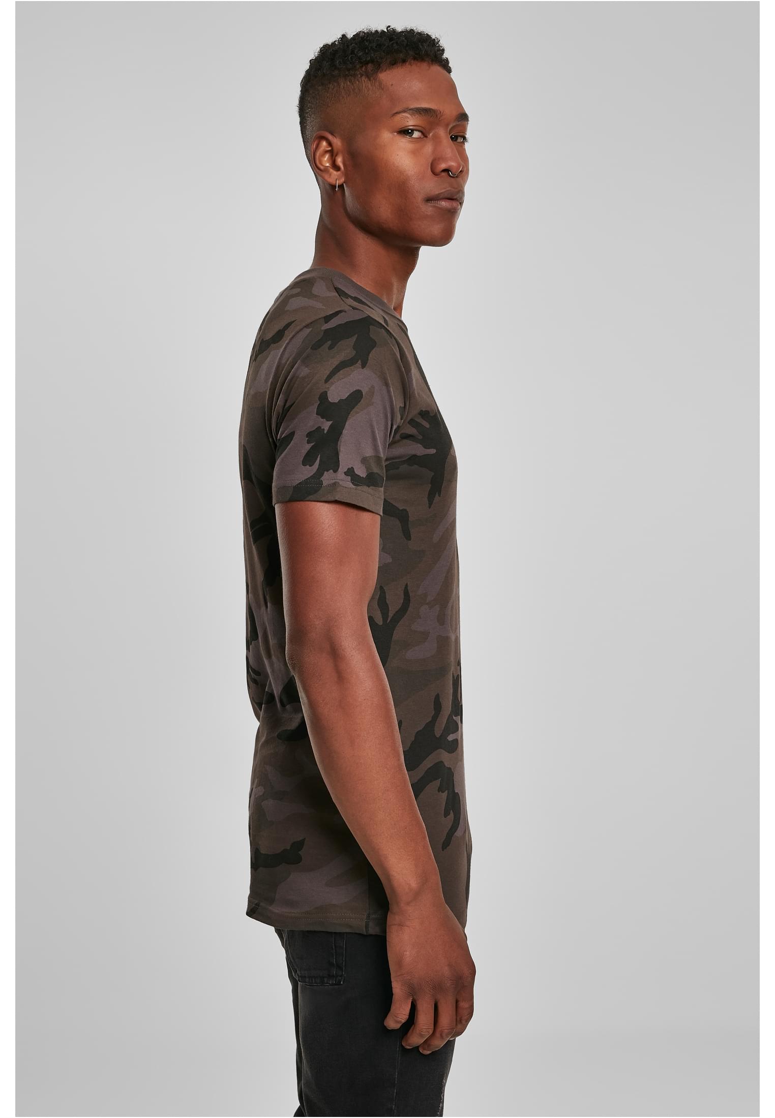 Camo Round Neck Tee darkcamo | darkcamo