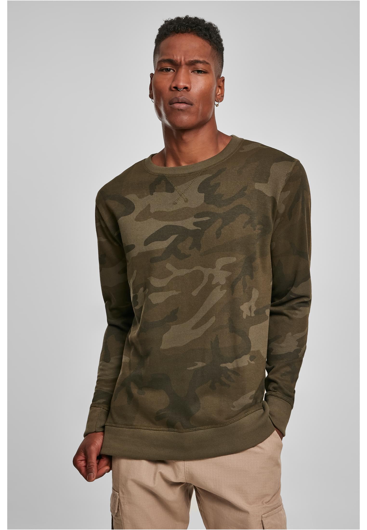 Camo Crewneck olive camo | olive camo
