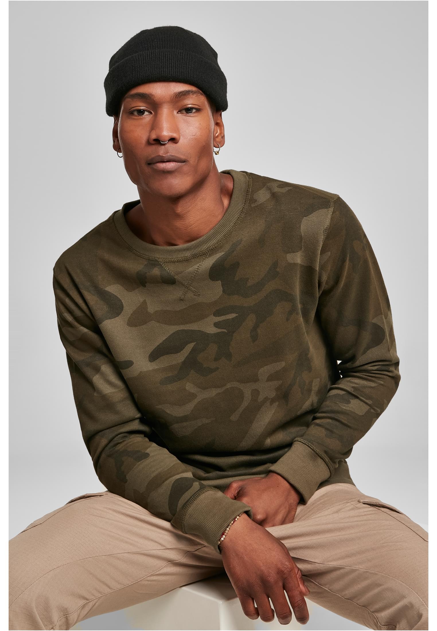 Camo Crewneck olive camo | olive camo