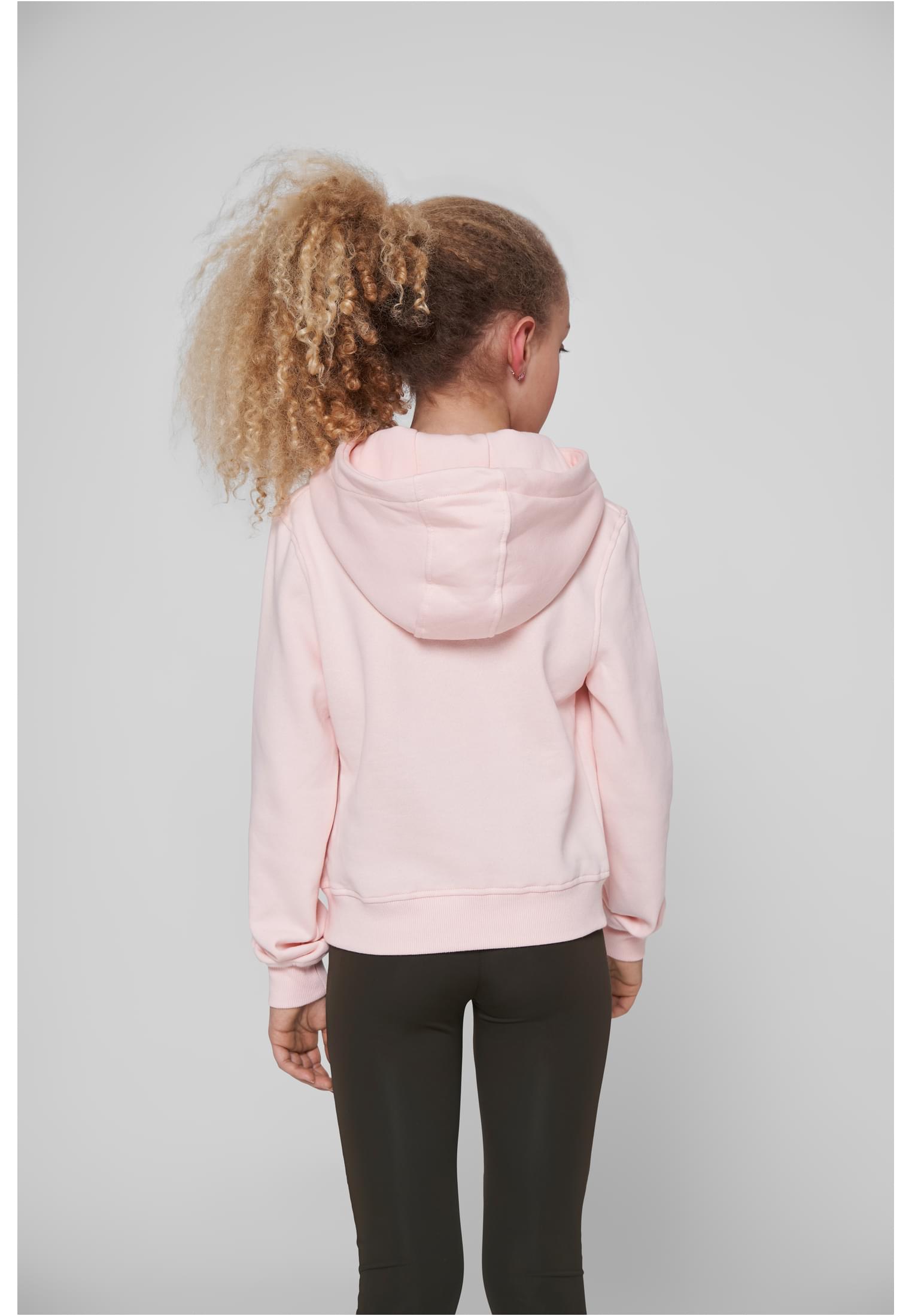 Girls Cropped Sweat Hoody pink | pink