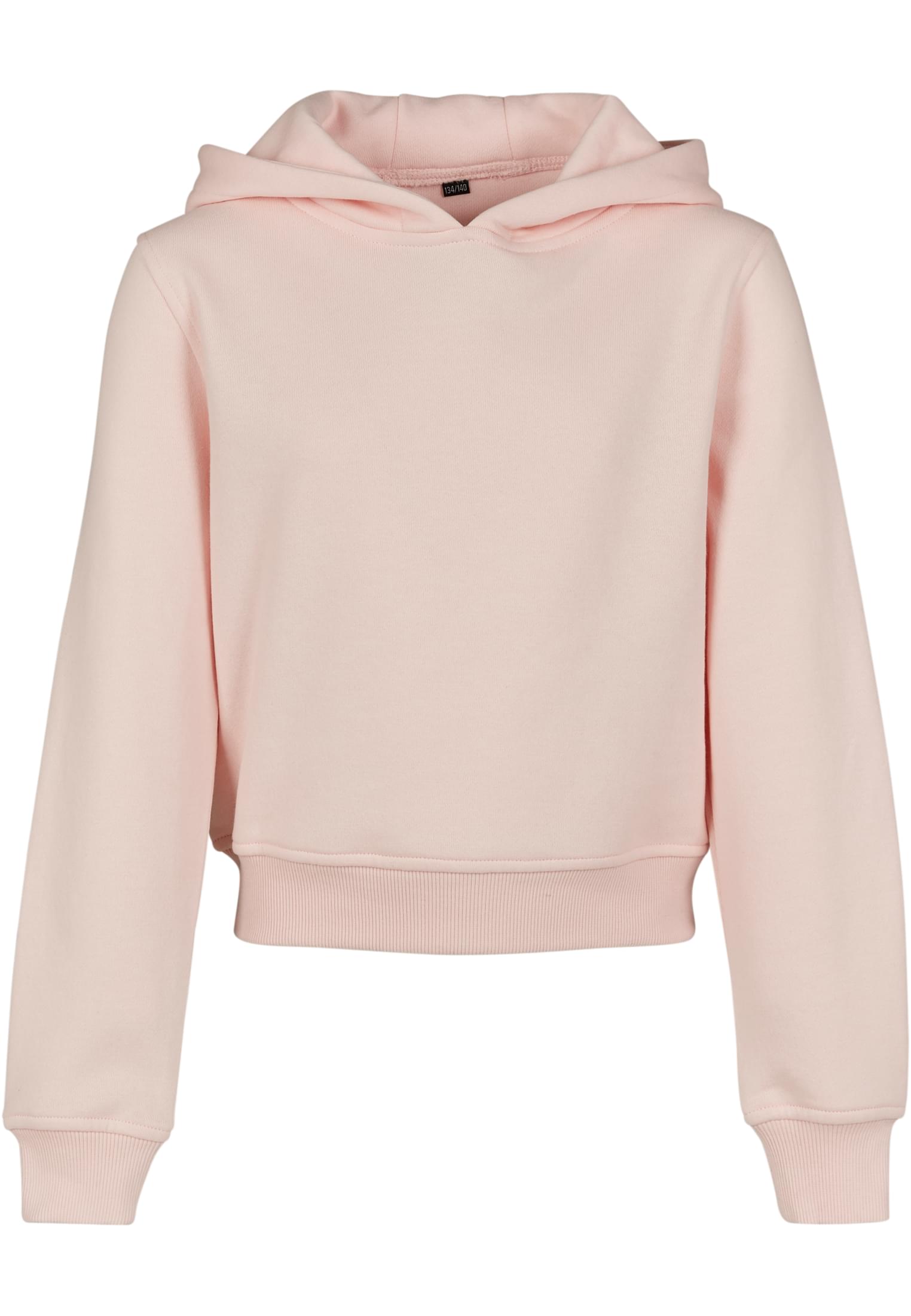 Girls Cropped Sweat Hoody pink | pink