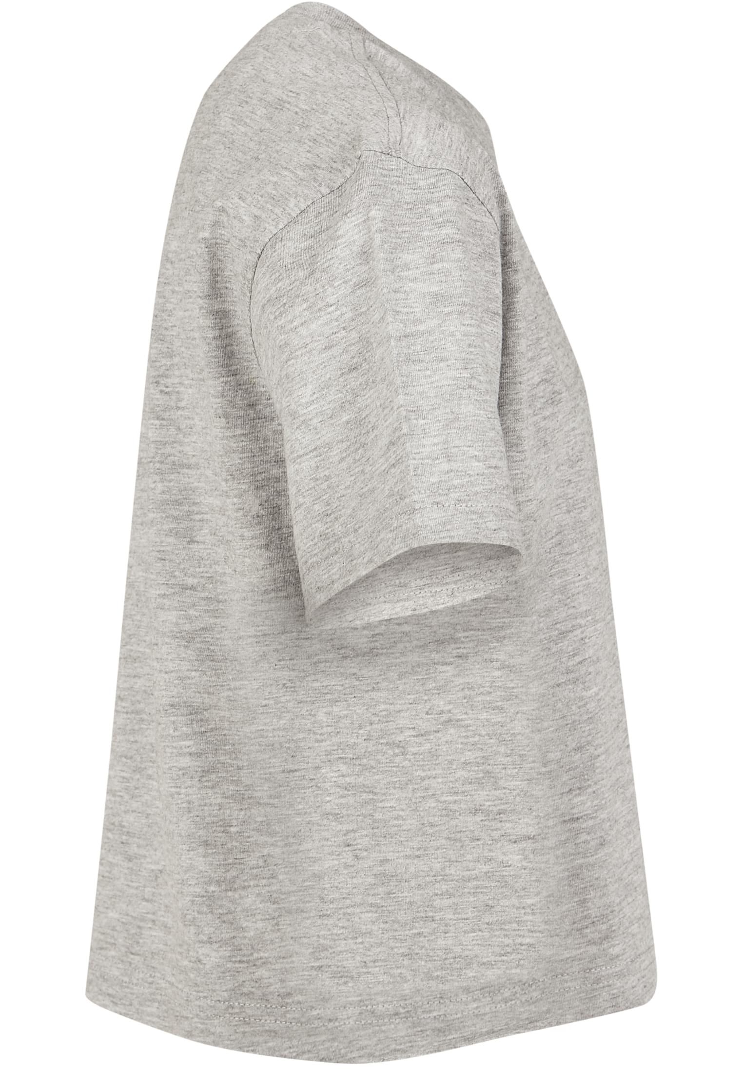 Girls Cropped Jersey Tee heather grey | heather grey