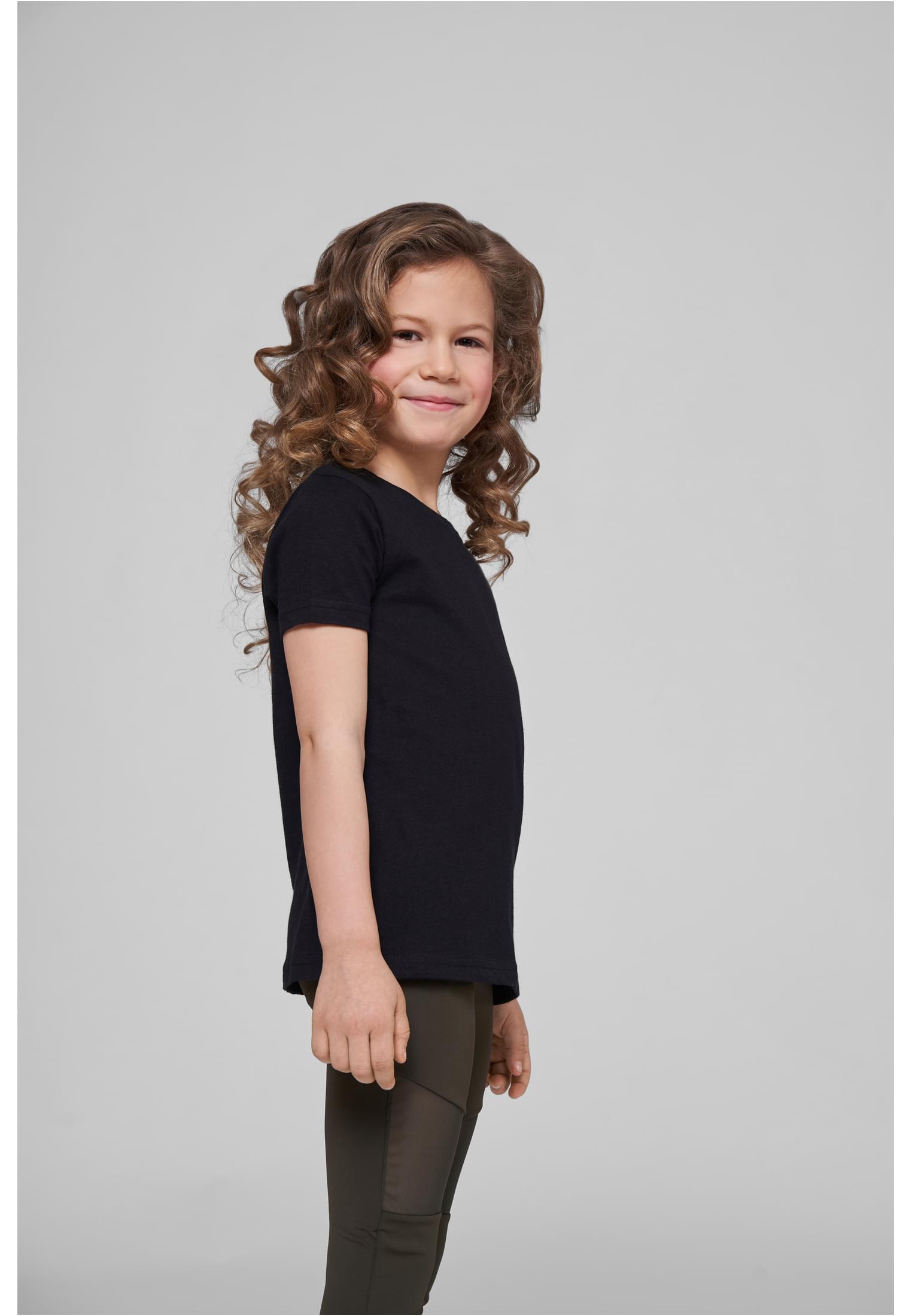 Girls Short Sleeve Tee black | black