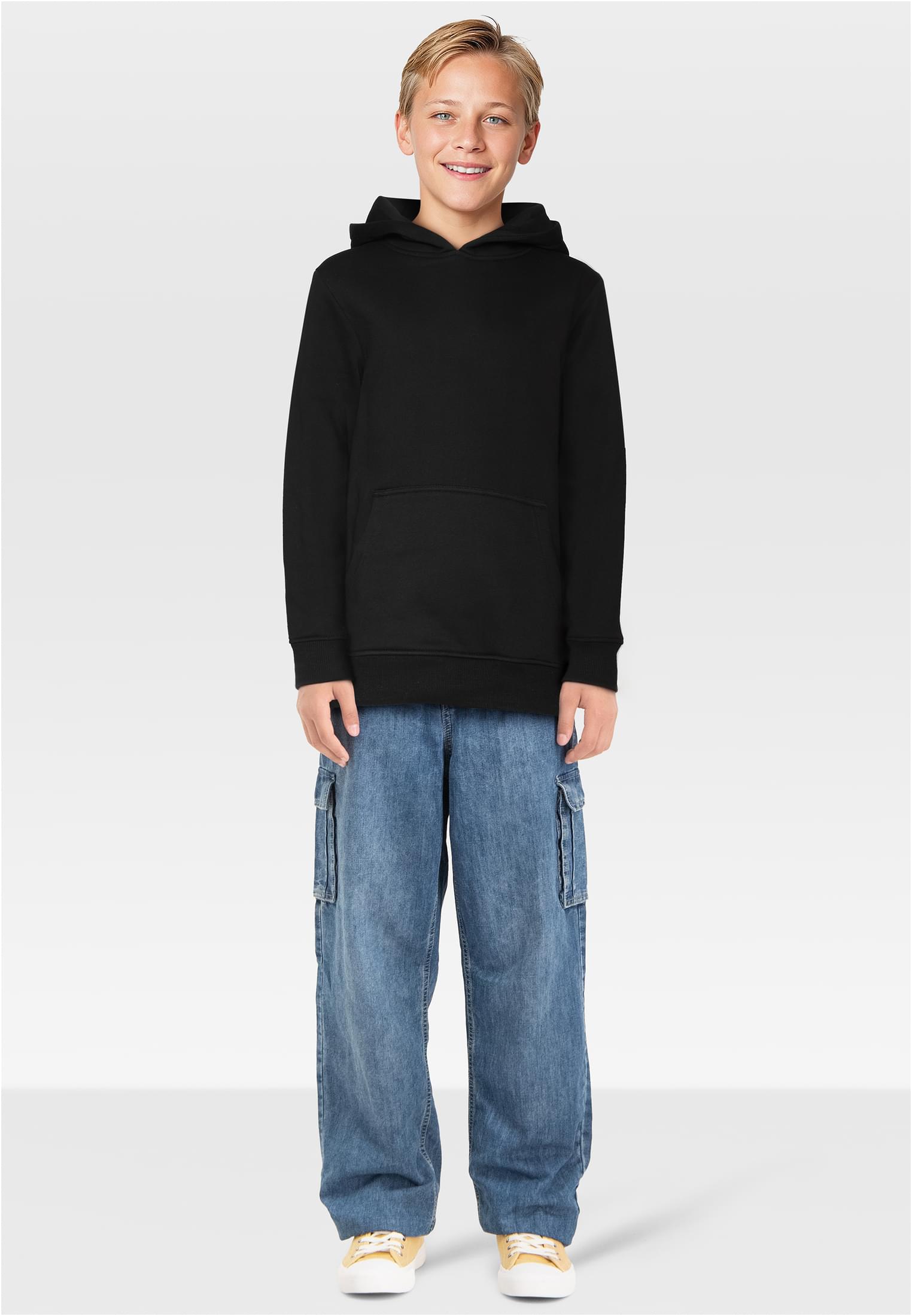 Basic Kids Hoody 2-Pack black+white | black+white