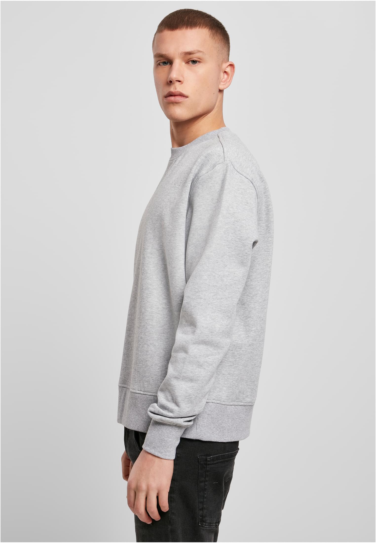 Premium Oversize Crewneck heather grey | heather grey