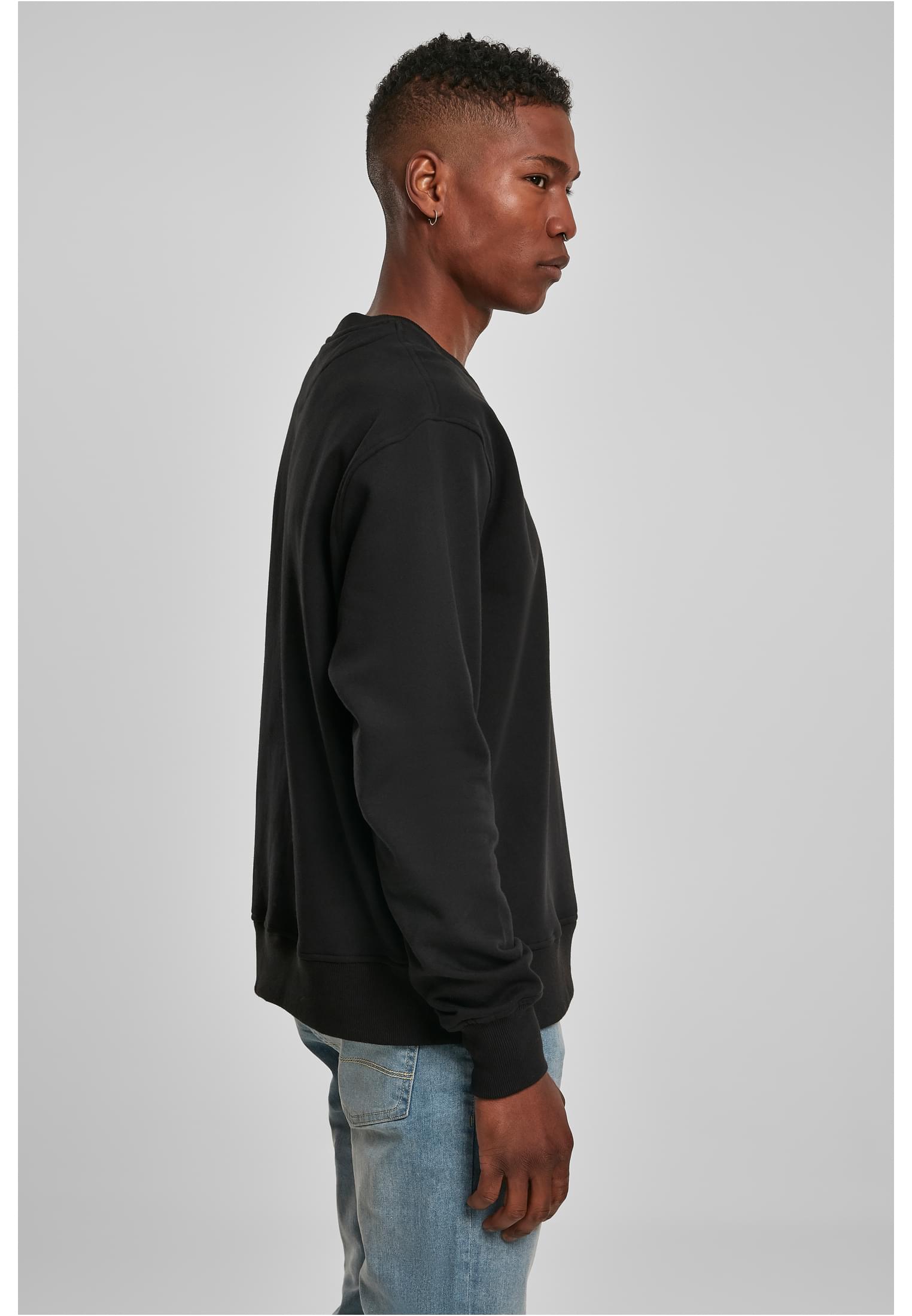 Premium Oversize Crewneck black | black