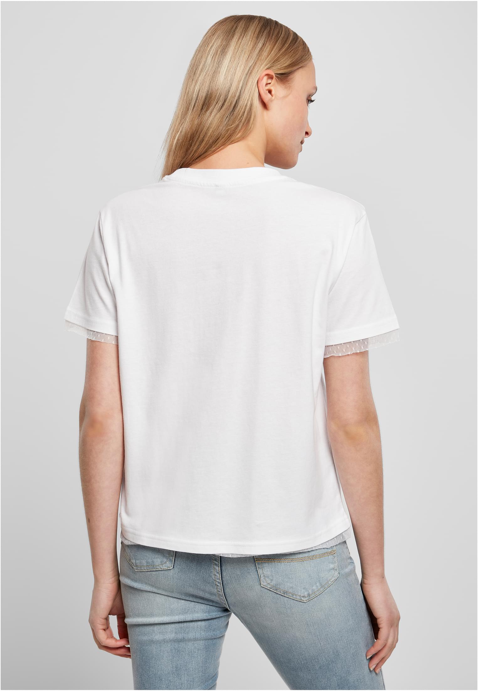 Ladies Laces Tee white | white