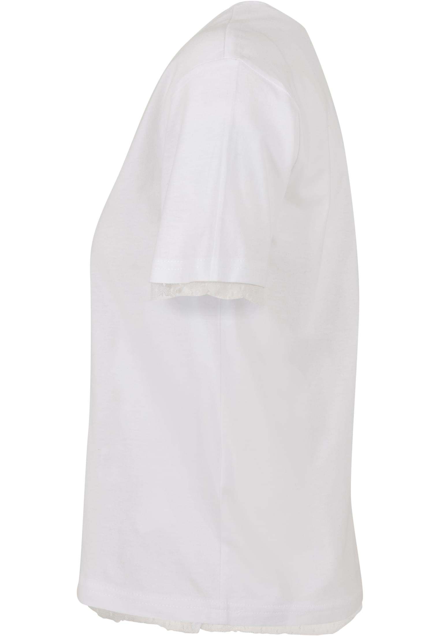Ladies Laces Tee white | white