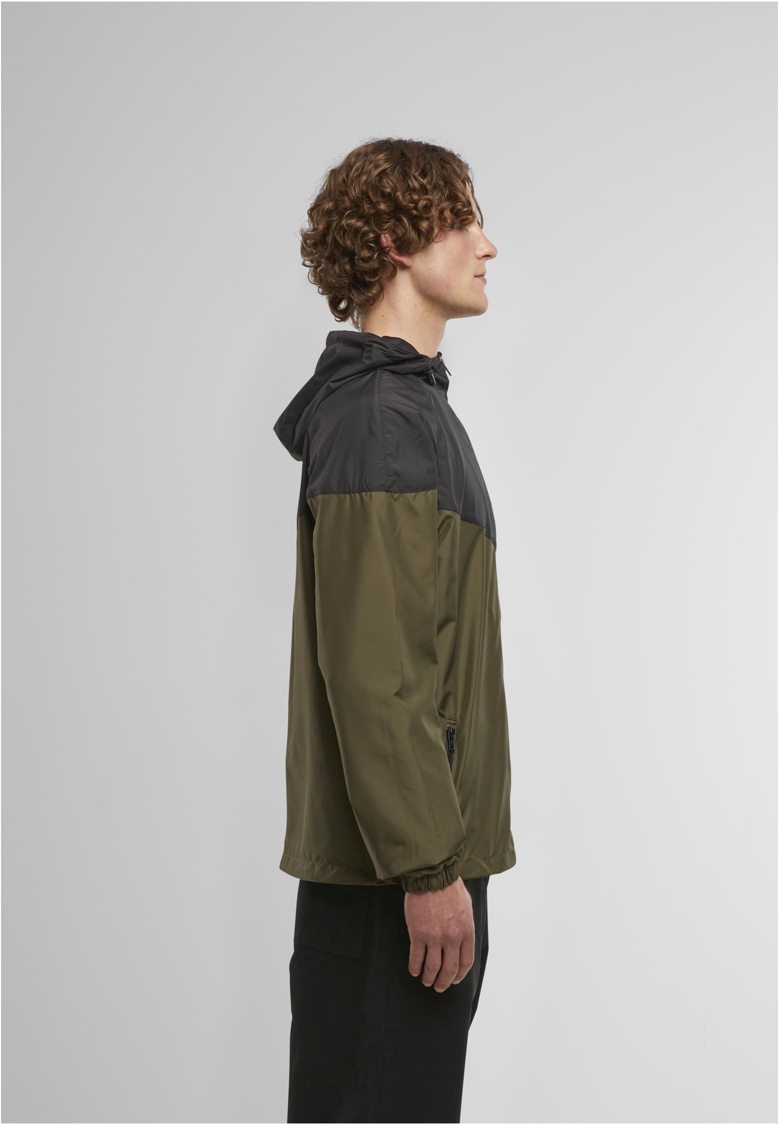 2-Tone Tech Windrunner darkolive/black | darkolive/black