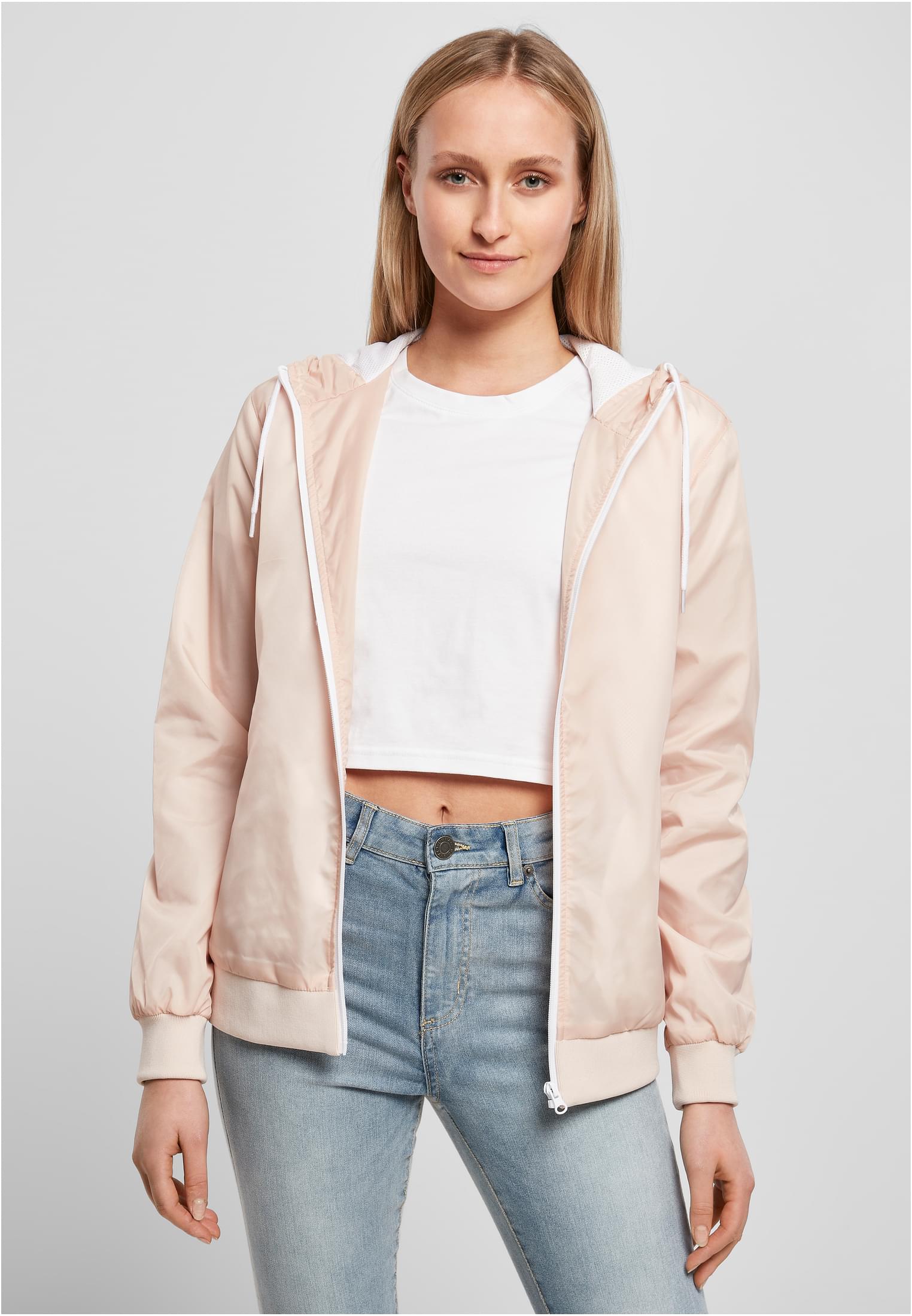 Ladies Windrunner lightpink/white | lightpink/white