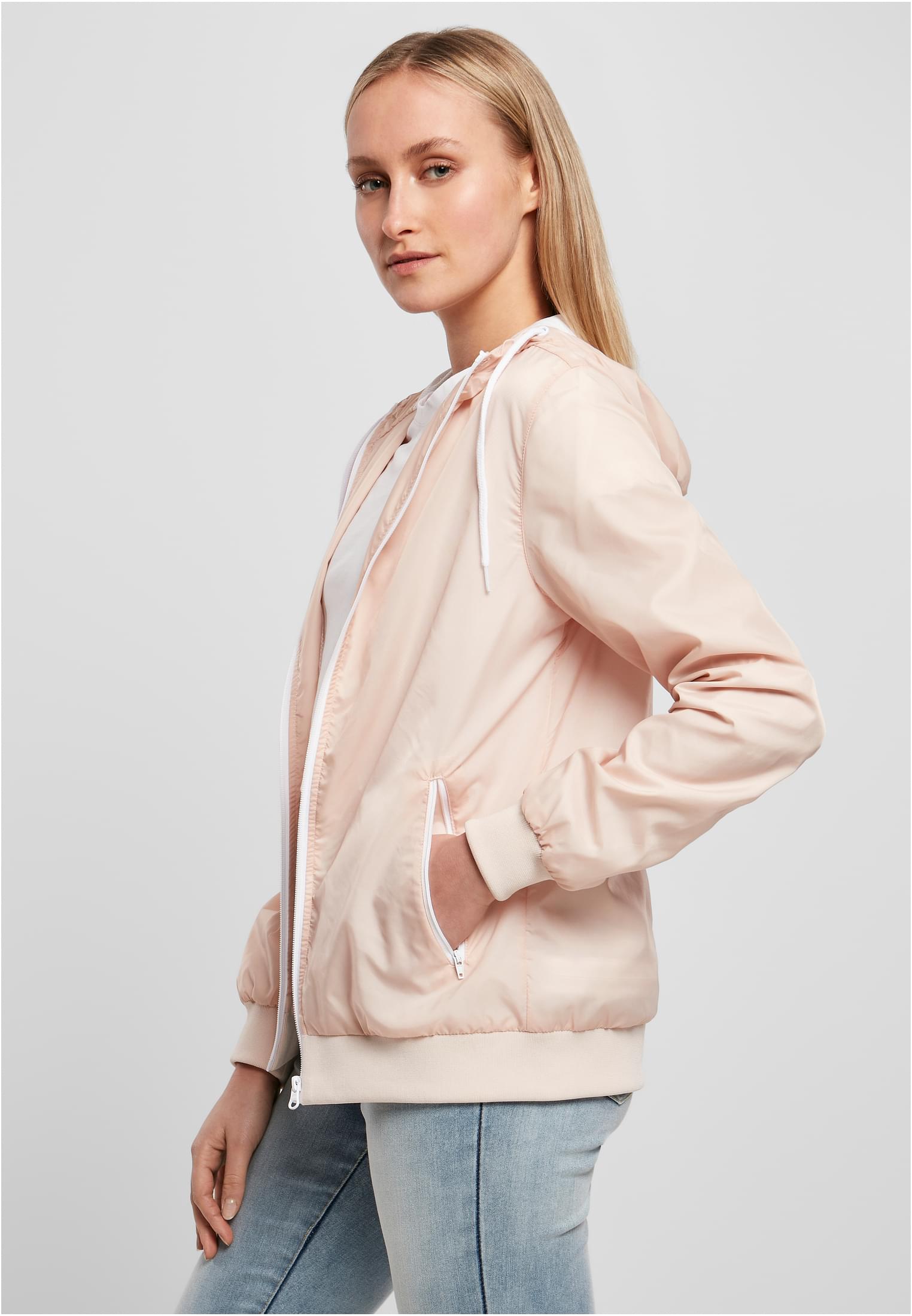 Ladies Windrunner lightpink/white | lightpink/white