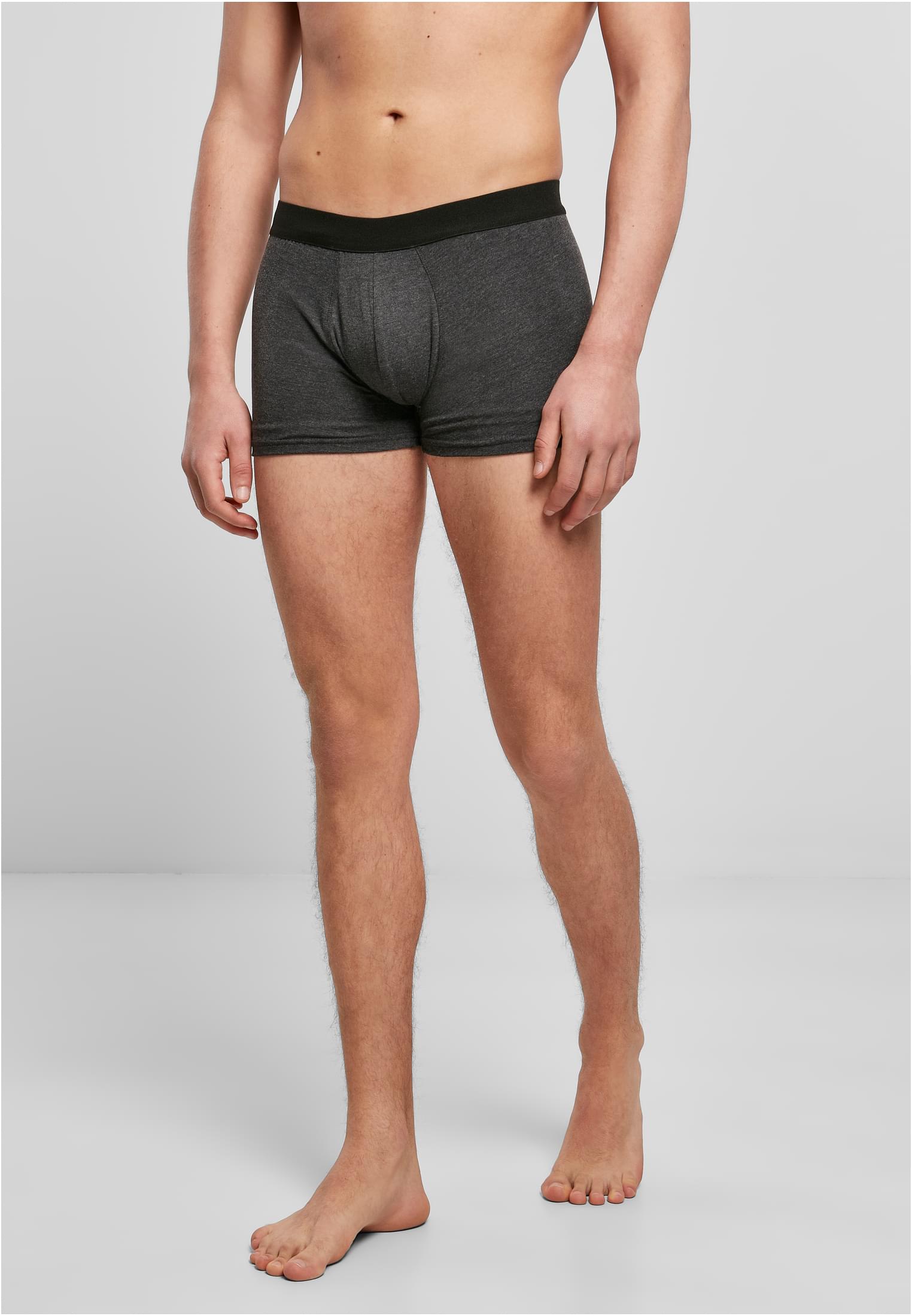 Men Boxer Shorts 2-Pack charcoal | charcoal