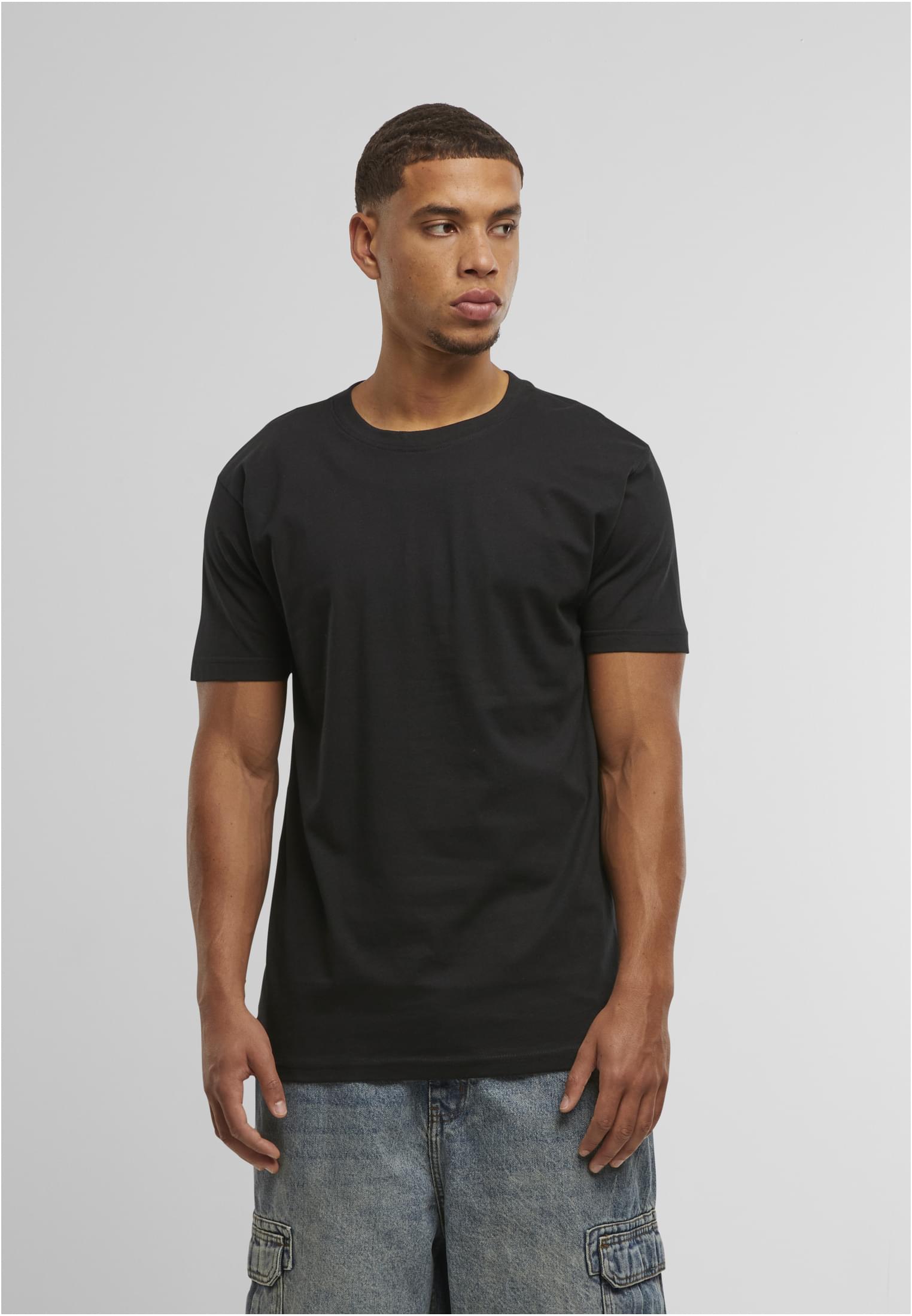 Back Seam Tee black | black
