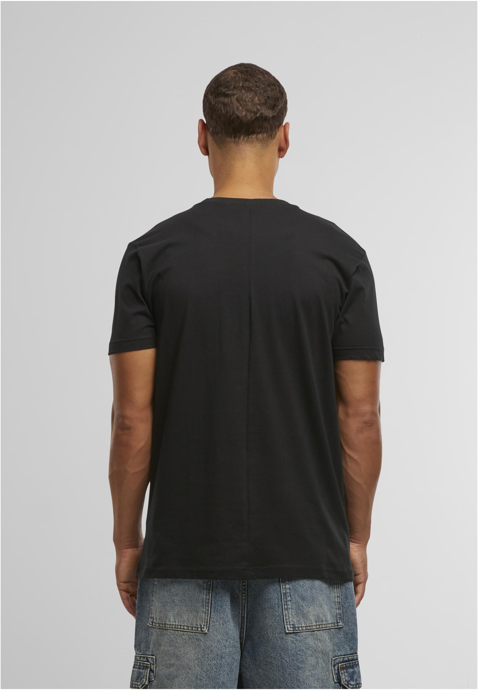 Back Seam Tee black | black