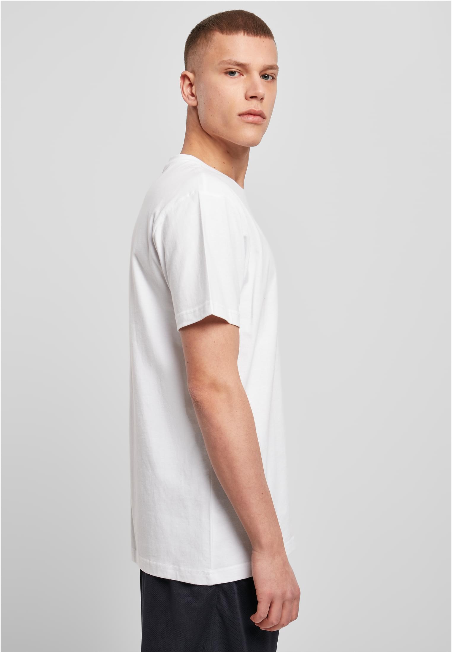 Back Seam Tee white | white