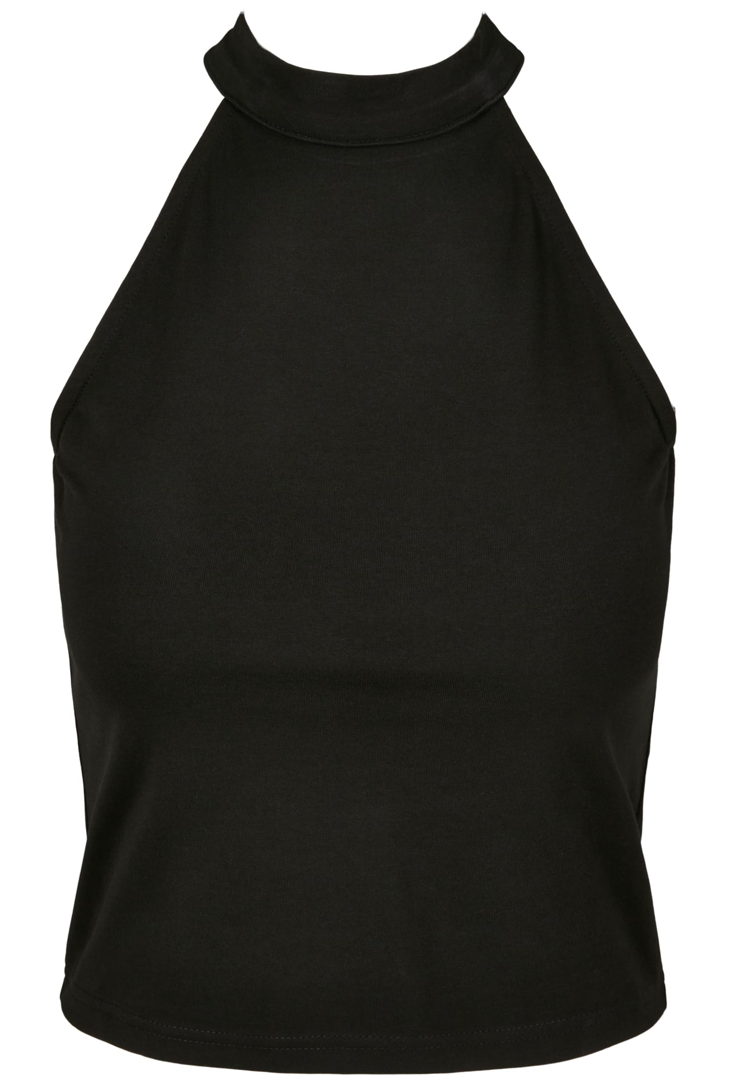 Ladies Turtleneck Short Top black | black