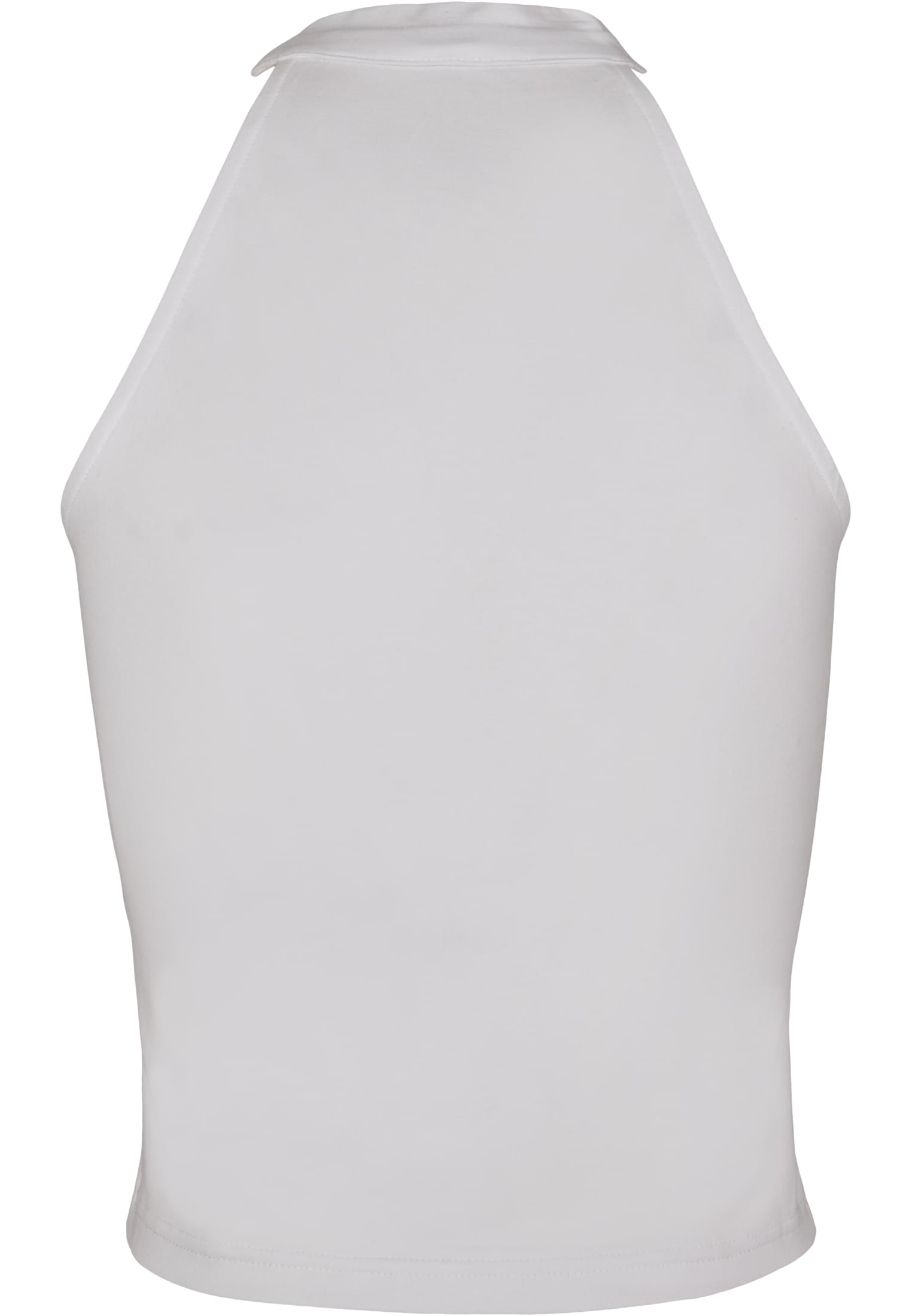 Ladies Turtleneck Short Top white | white