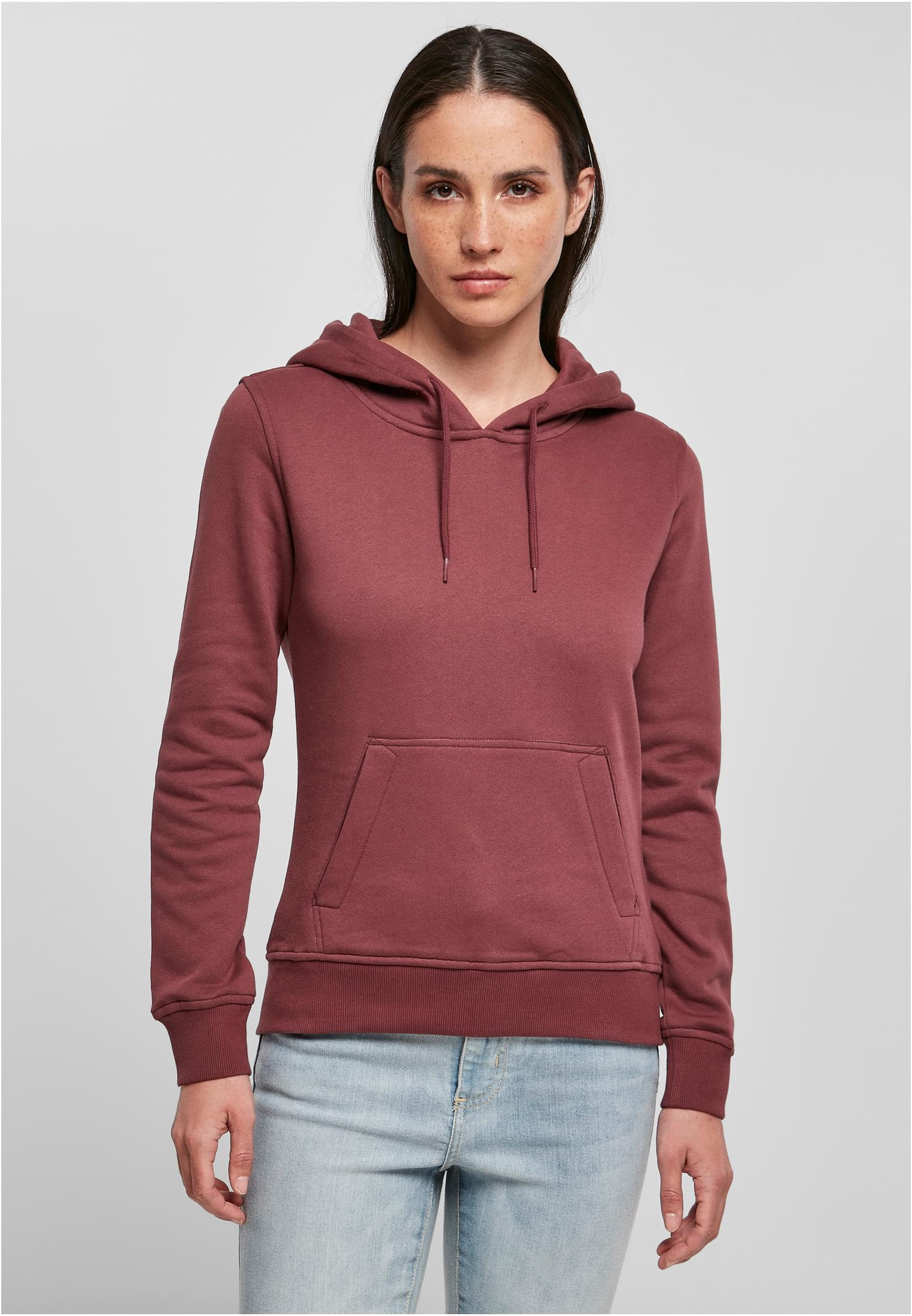 Ladies Organic Hoody cherry | cherry