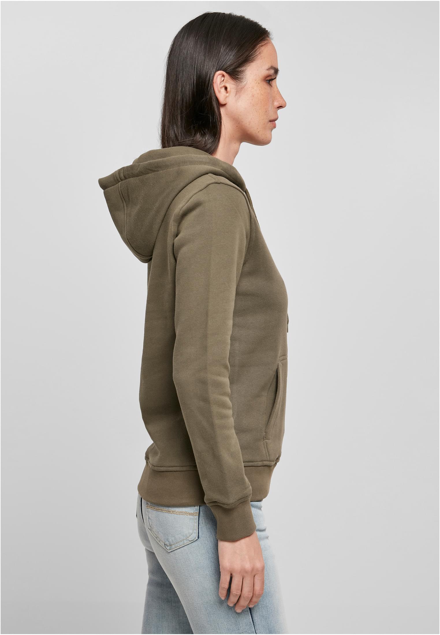 Ladies Organic Hoody olive | olive