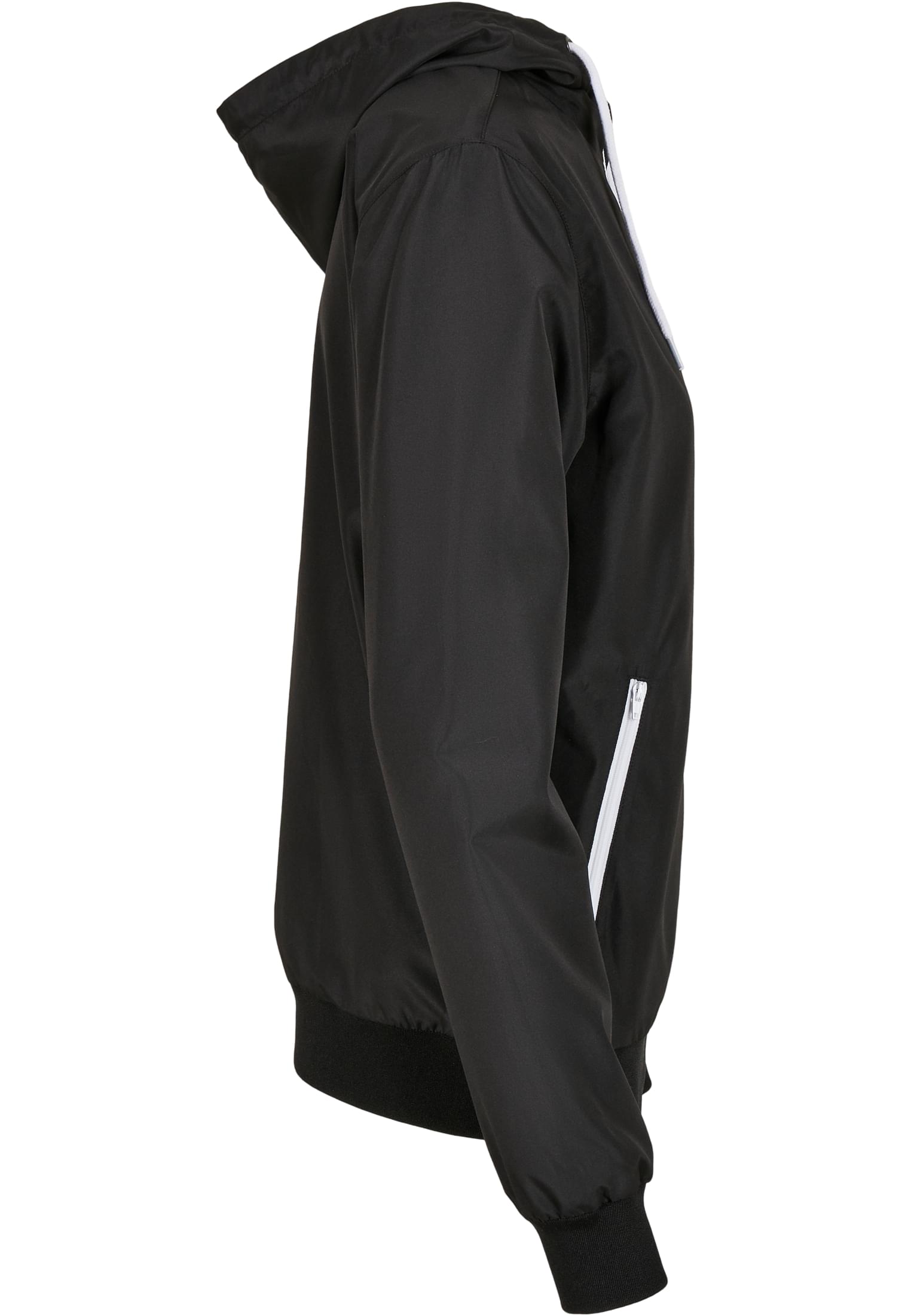 Ladies Recycled Windrunner black/white | black/white