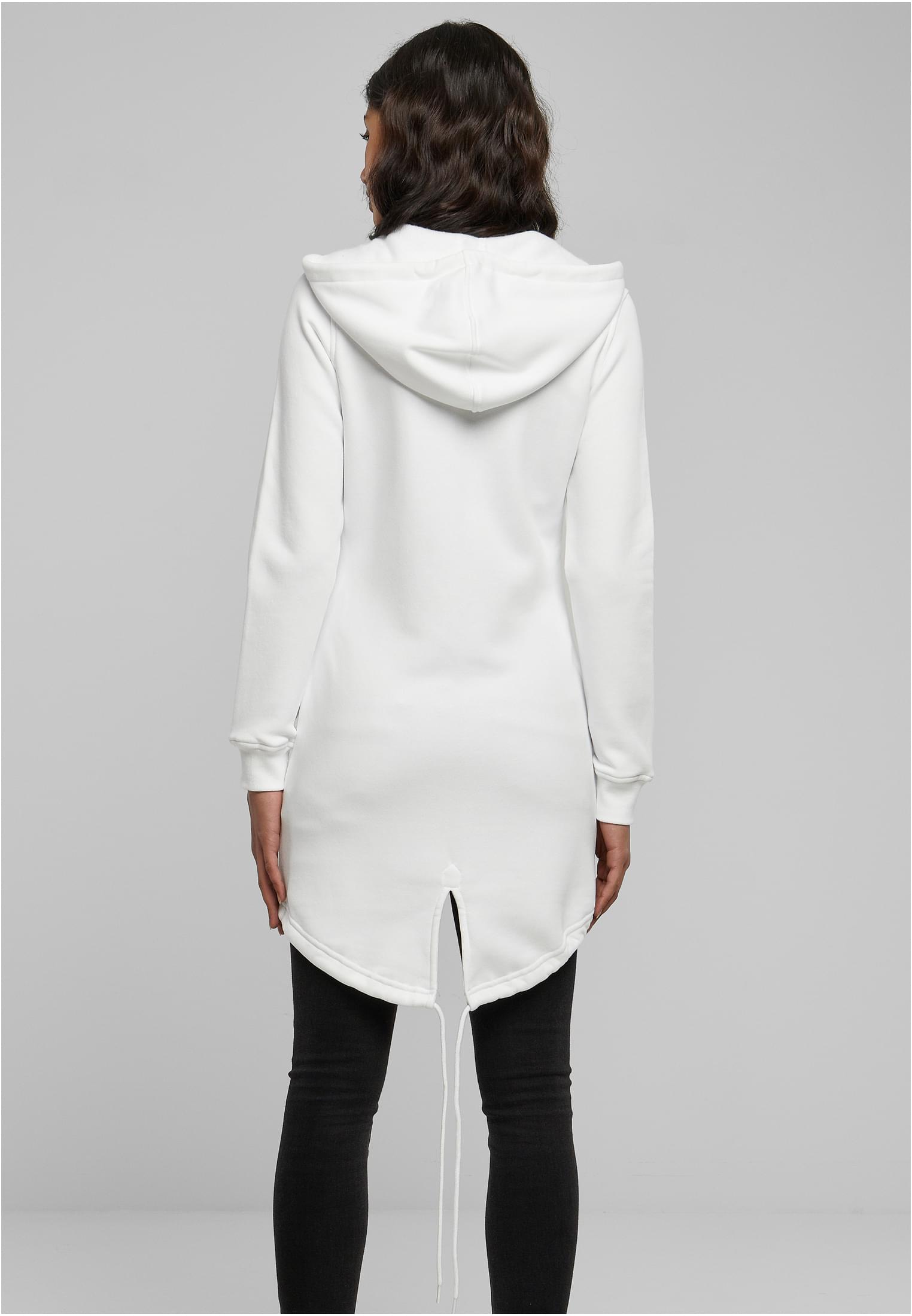 Ladies Sweat Parka white | white