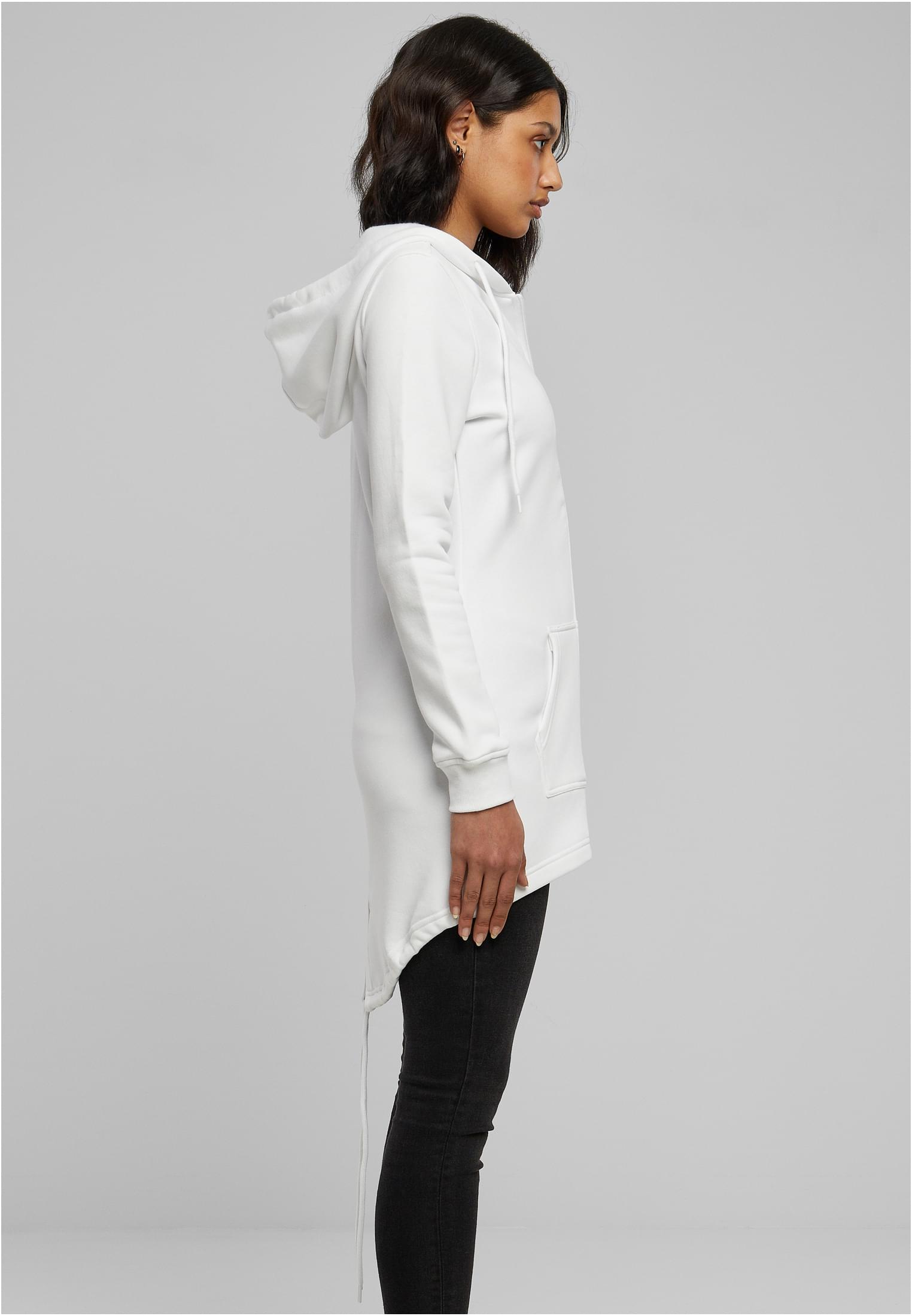 Ladies Sweat Parka white | white