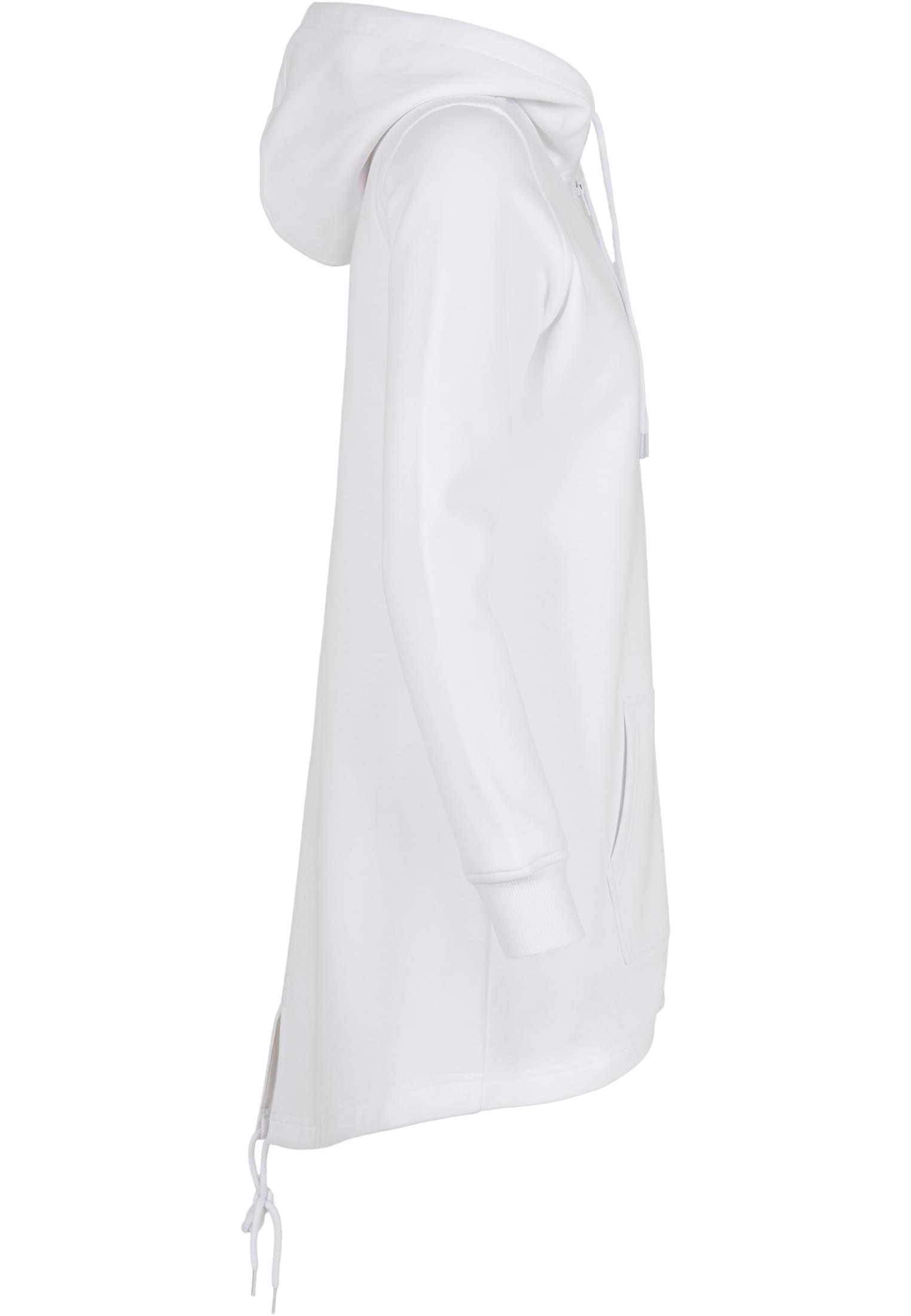 Ladies Sweat Parka white | white