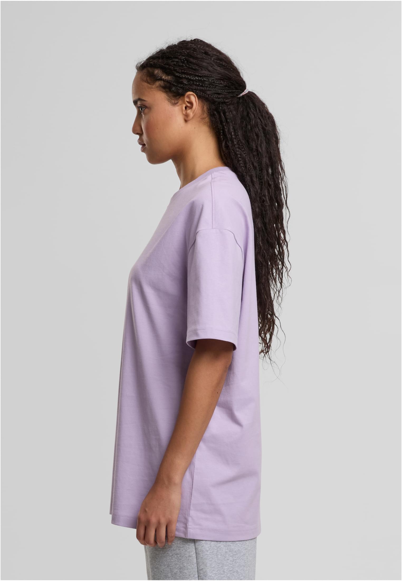 Ladies Oversized Boyfriend Tee lilac | lilac