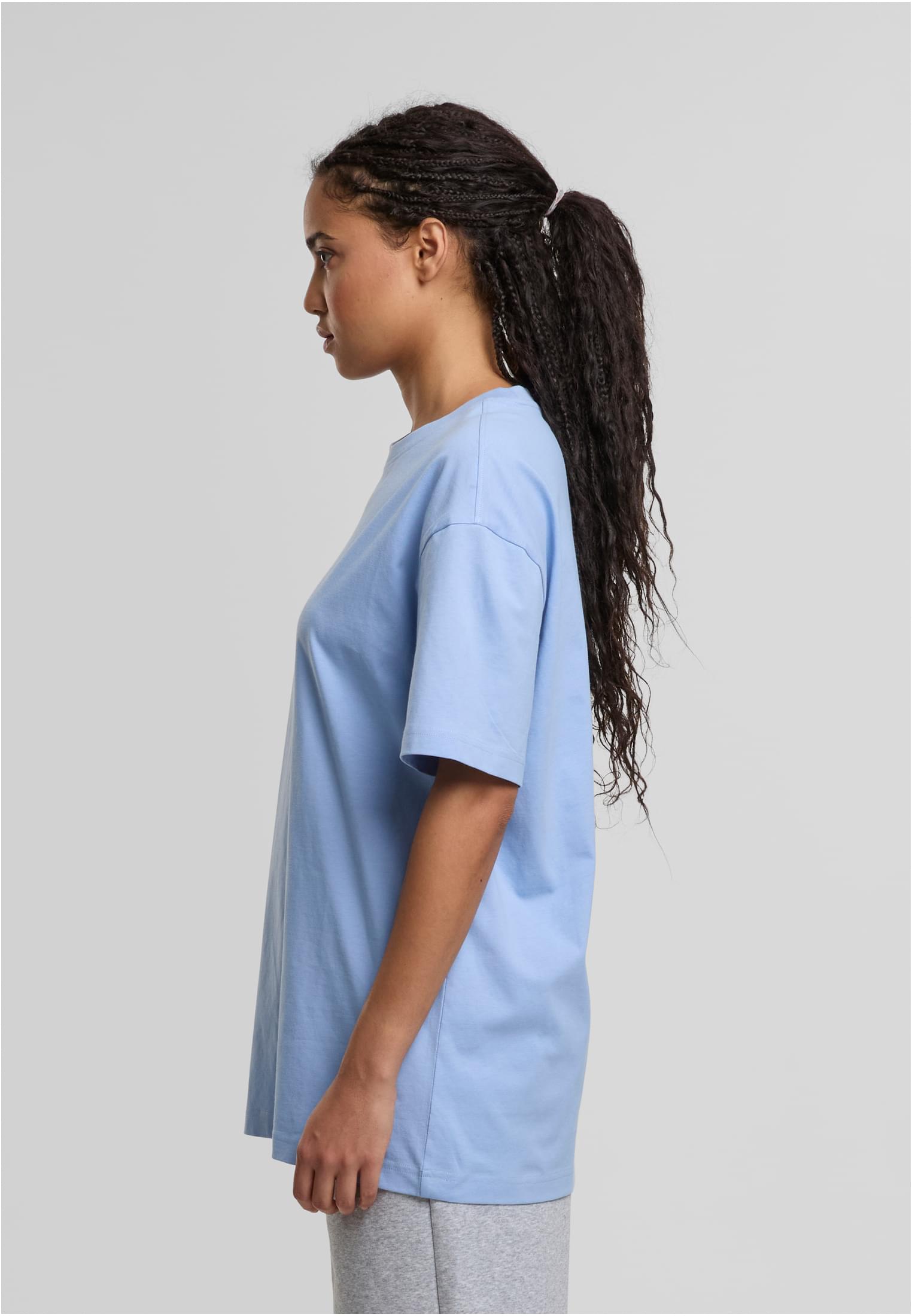Ladies Oversized Boyfriend Tee powderblue | powderblue