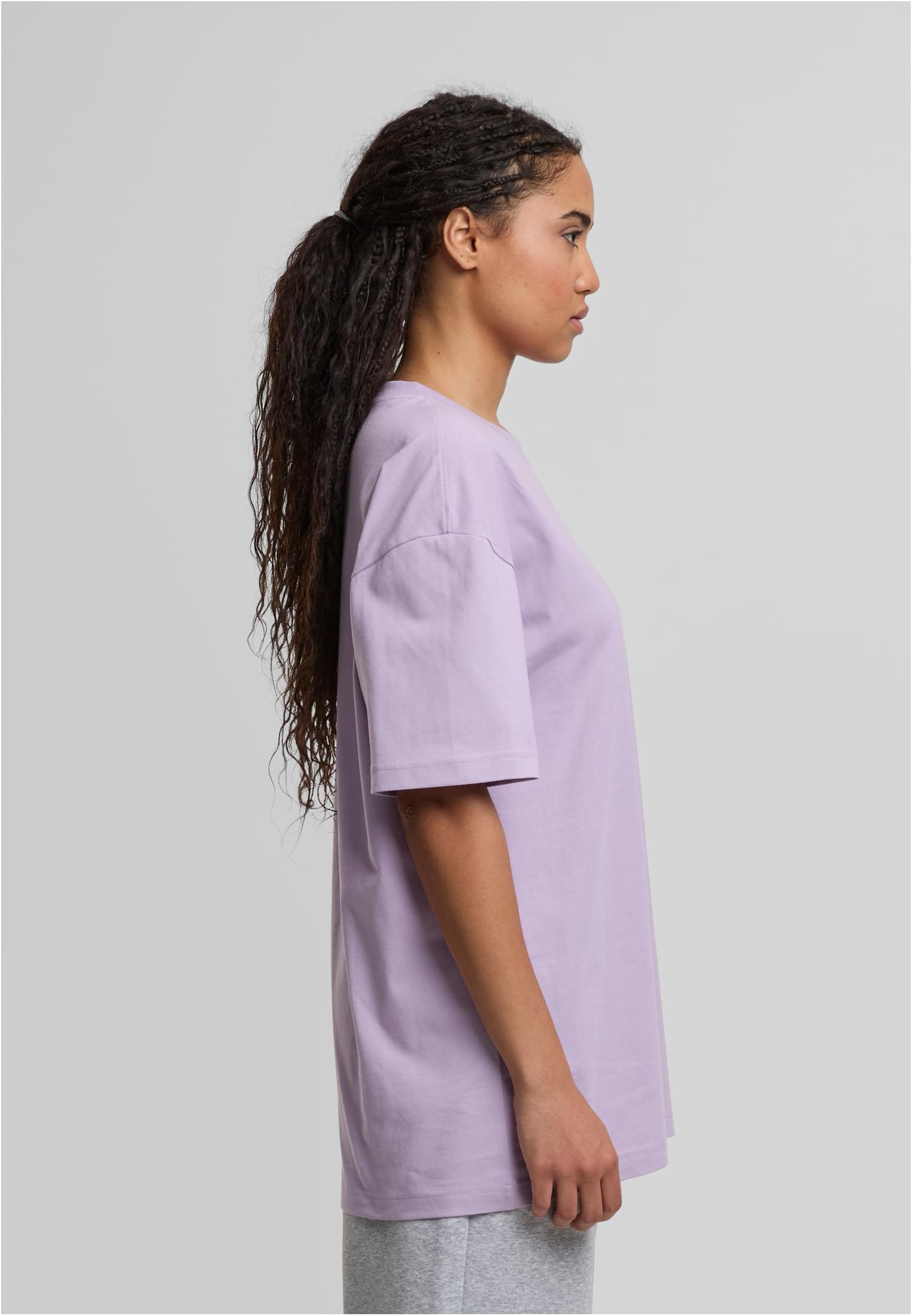 Ladies Oversized Boyfriend Tee lilac | lilac