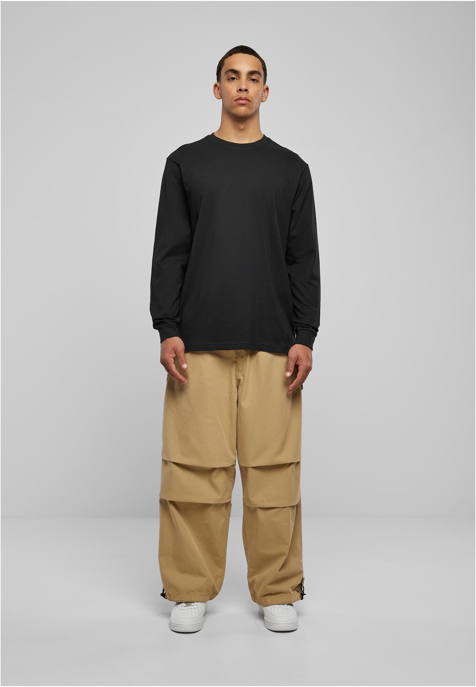 Organic Longsleeve with Cuffrib black | black