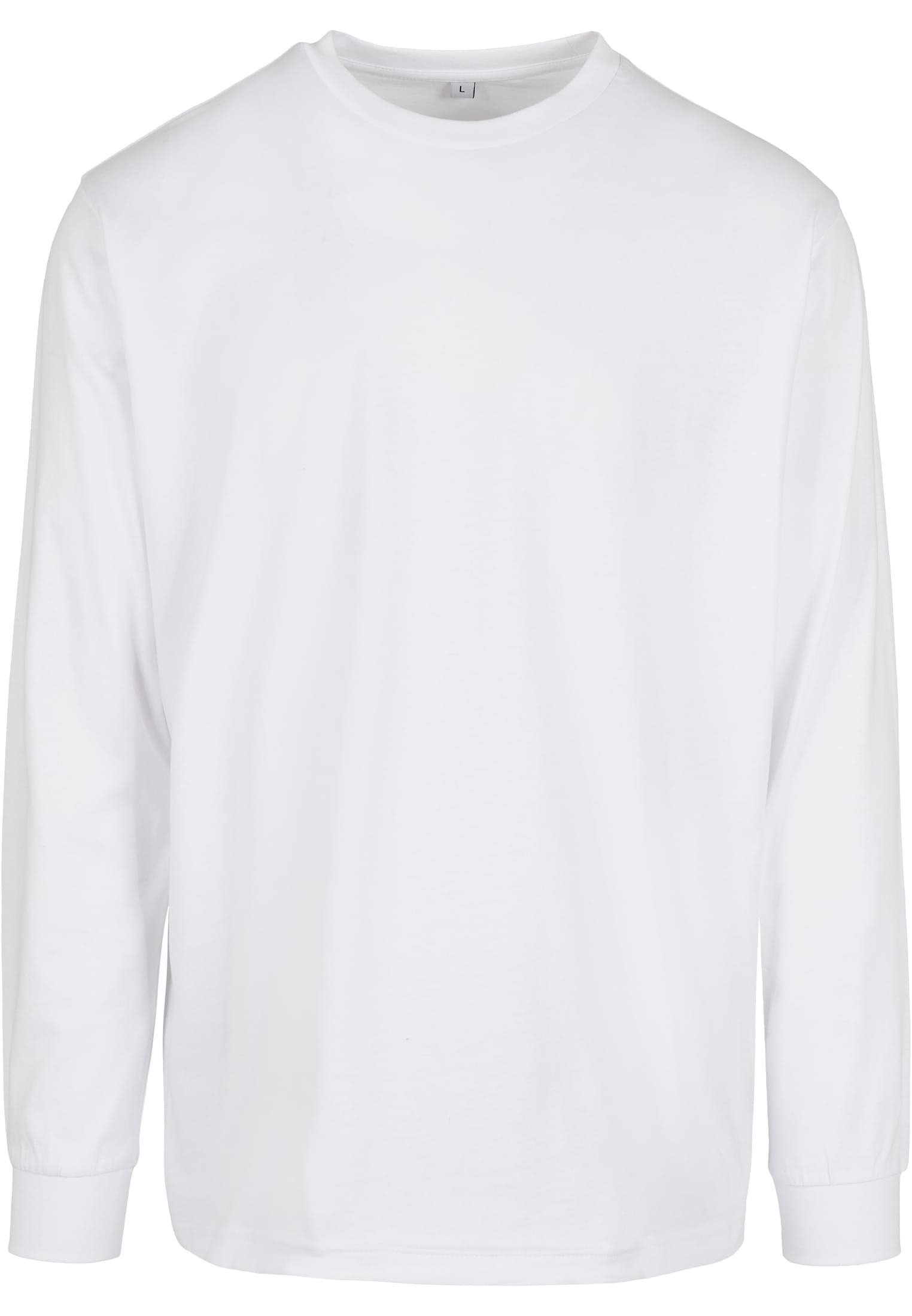 Organic Longsleeve with Cuffrib white | white