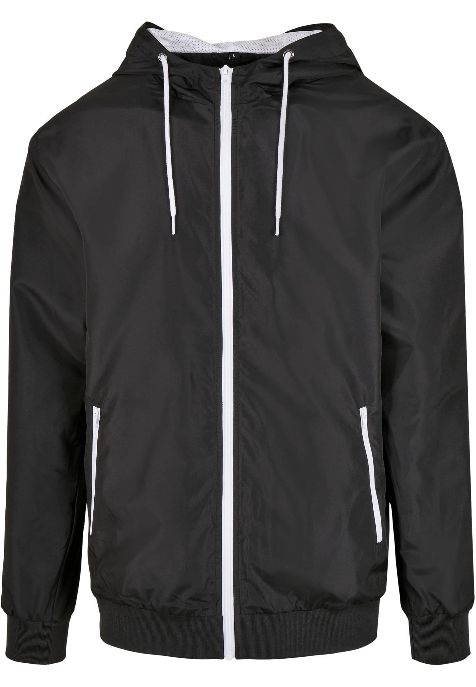 Recycled Windrunner black/white | black/white