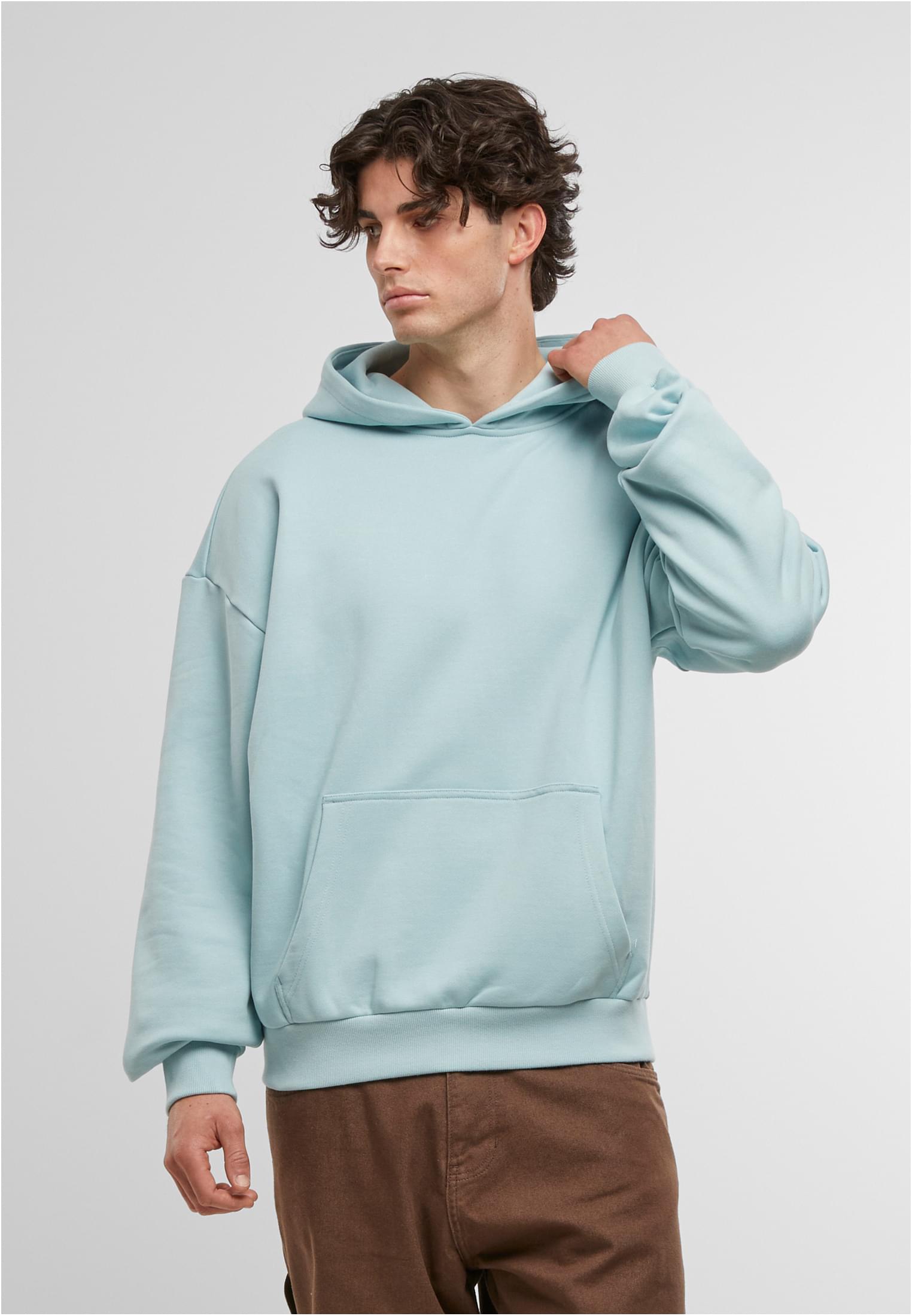Ultra Heavy Cotton Box Hoody oceanblue | oceanblue