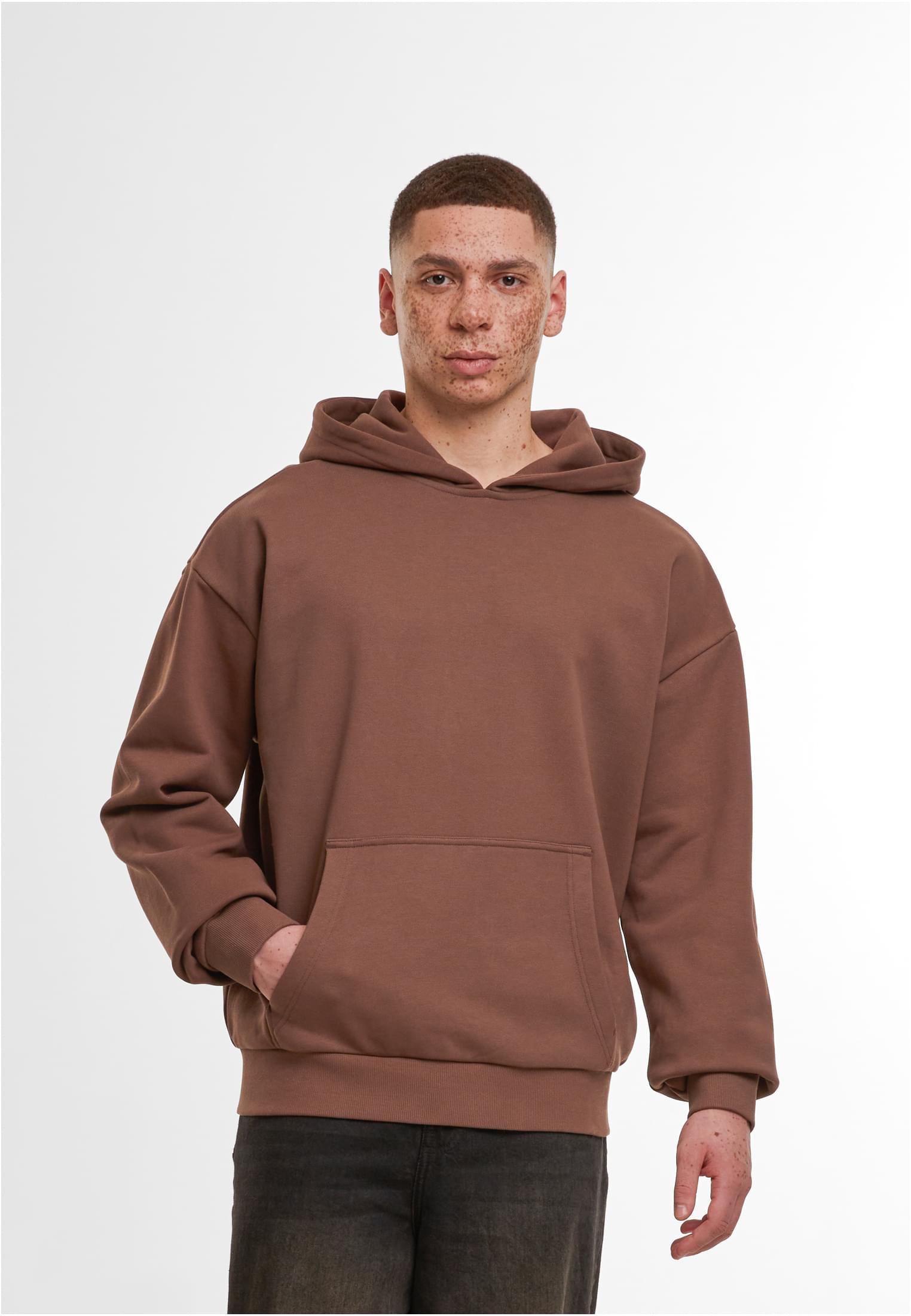 Ultra Heavy Cotton Box Hoody chocolatebrown | chocolatebrown