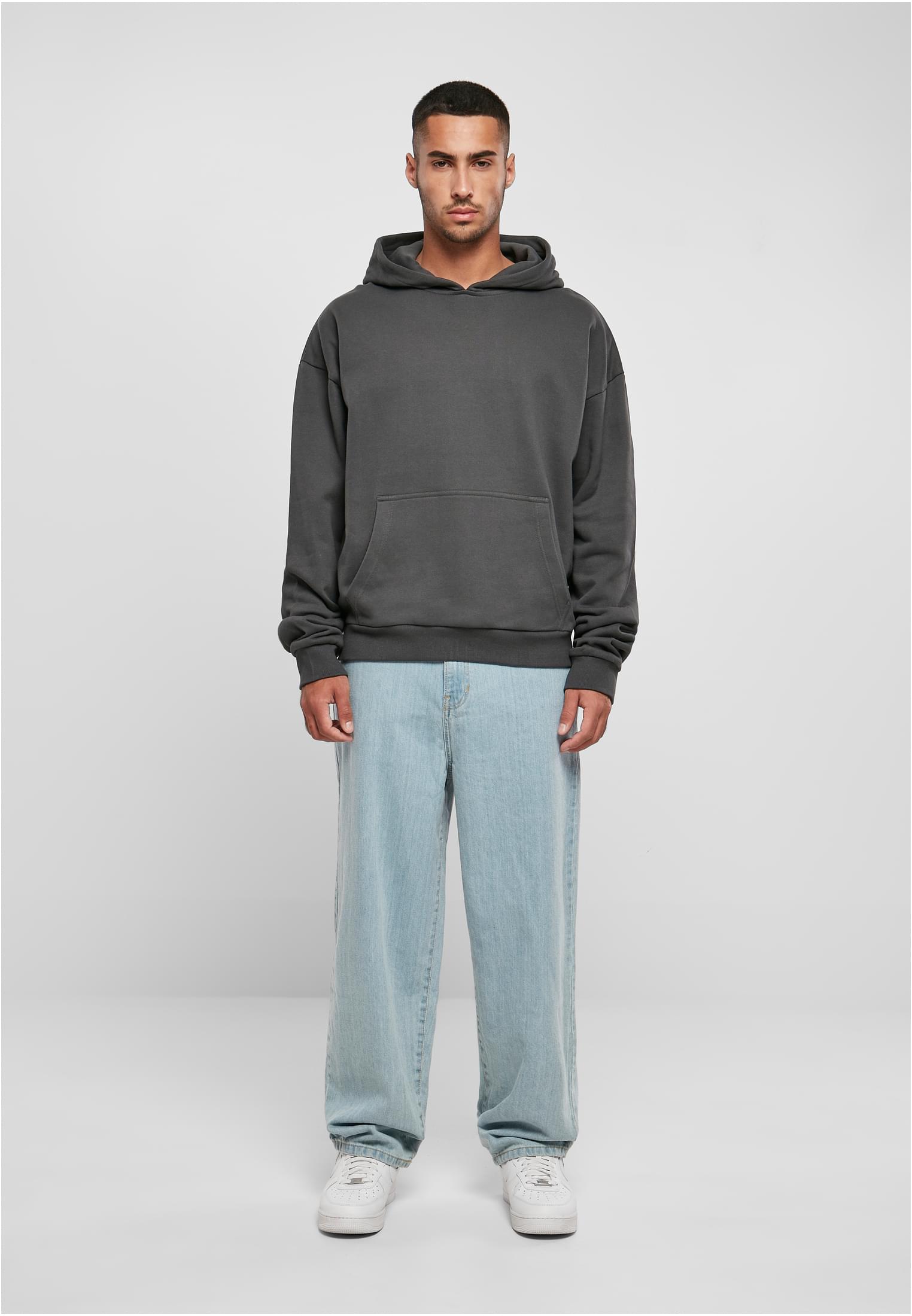 Ultra Heavy Cotton Box Hoody darkgrey | darkgrey