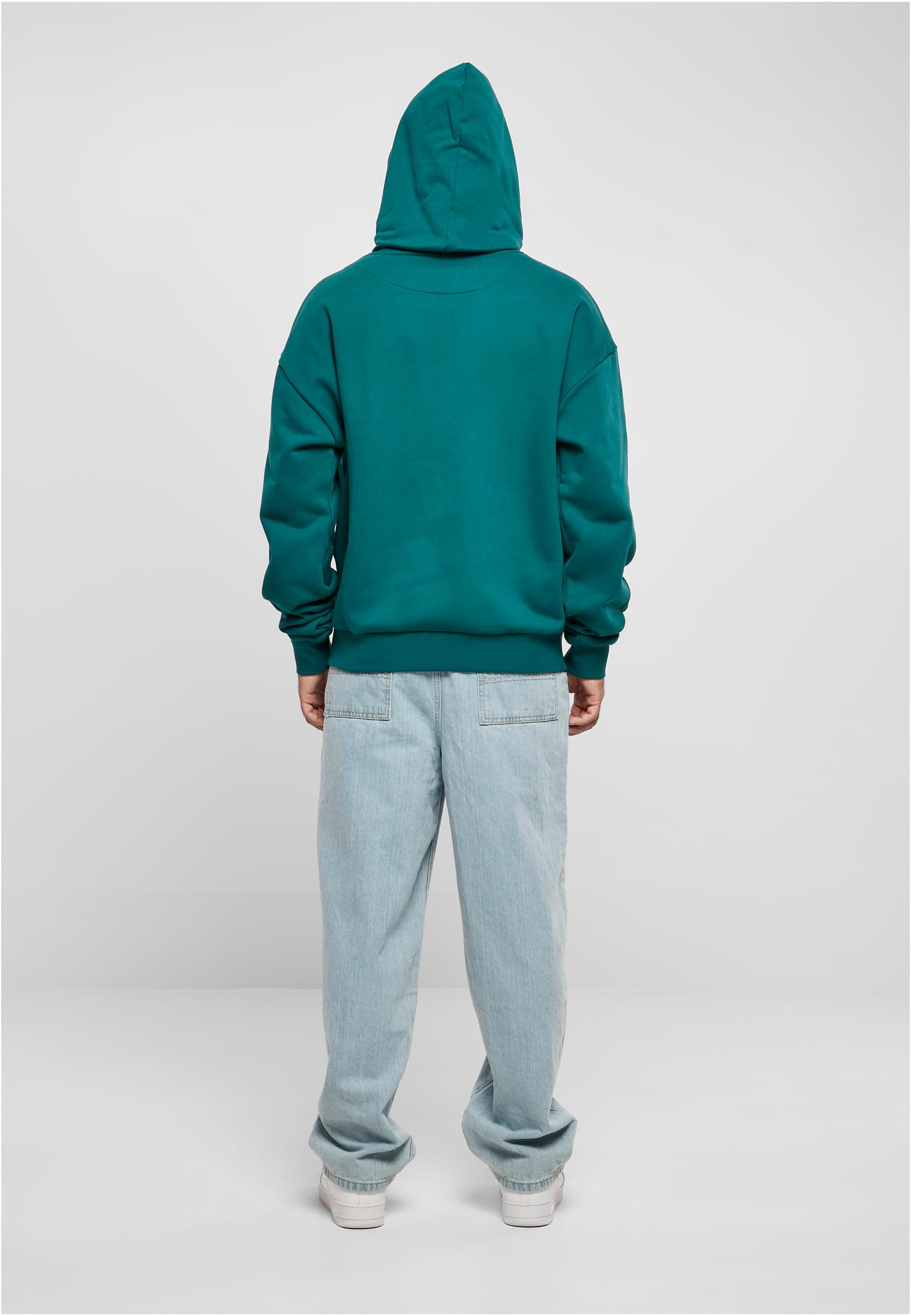 Ultra Heavy Cotton Box Hoody green | green