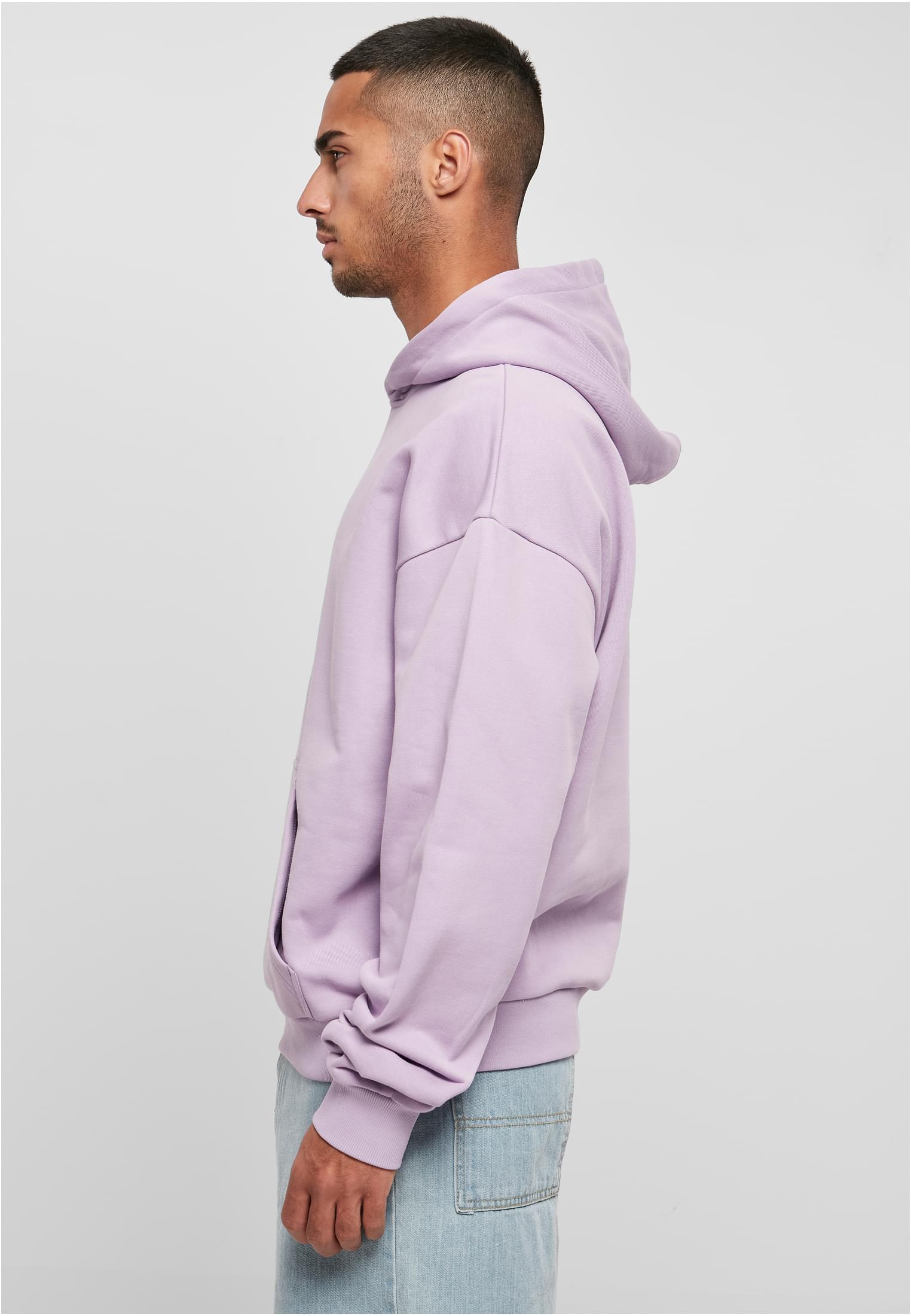 Ultra Heavy Cotton Box Hoody lilac | lilac