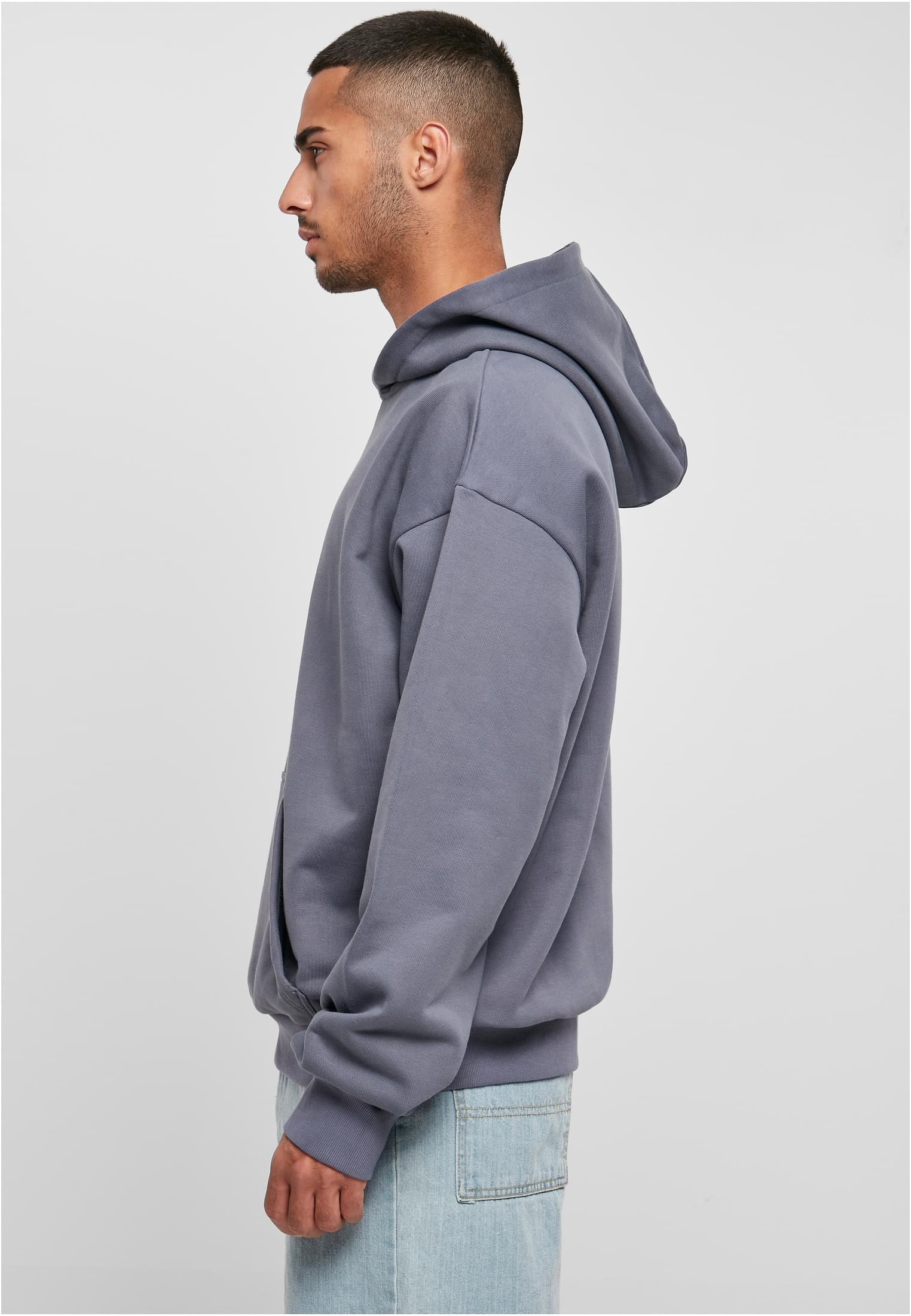 Ultra Heavy Cotton Box Hoody vintageblue | vintageblue