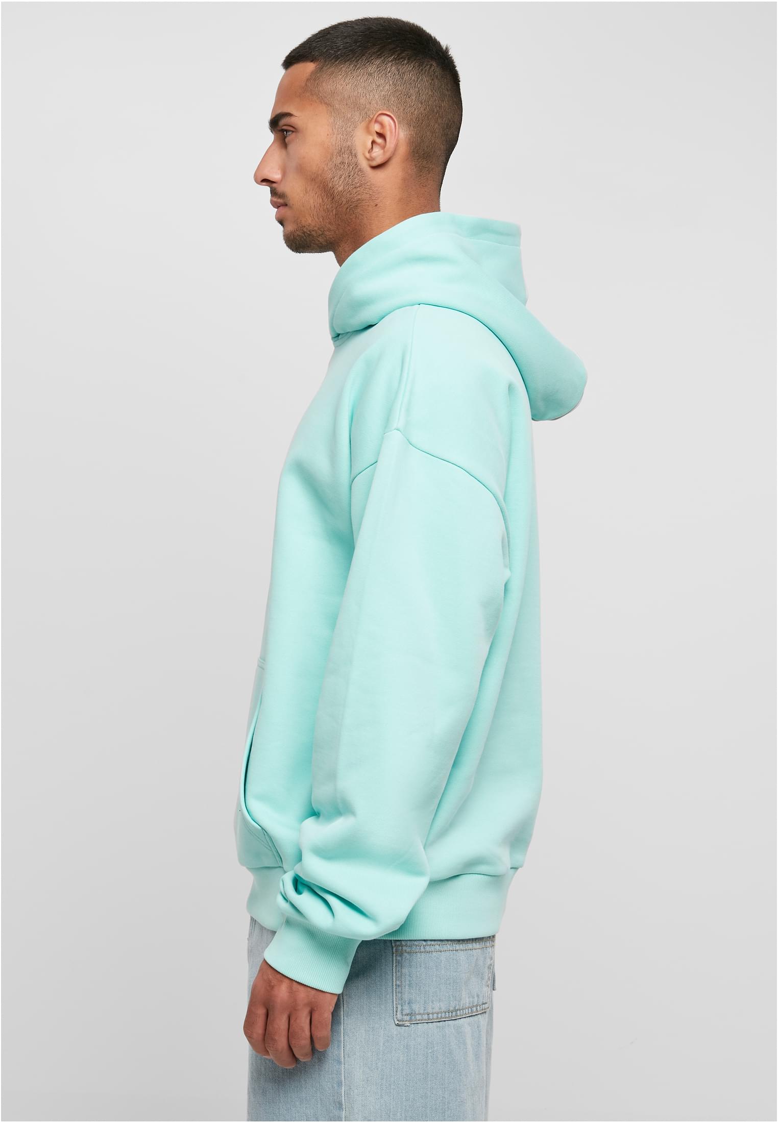 Ultra Heavy Cotton Box Hoody berylblue | berylblue