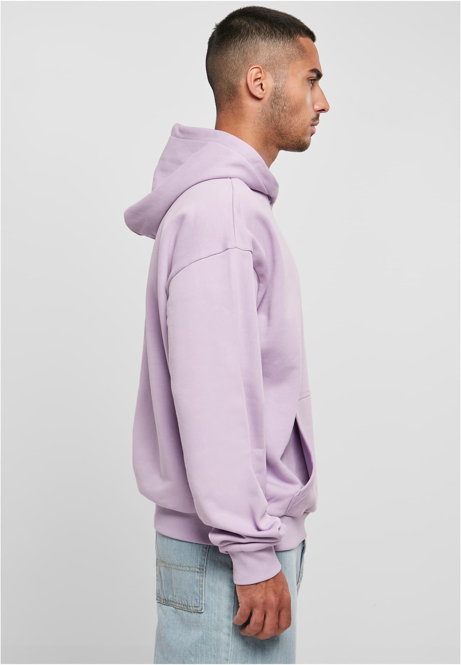 Ultra Heavy Cotton Box Hoody lilac | lilac