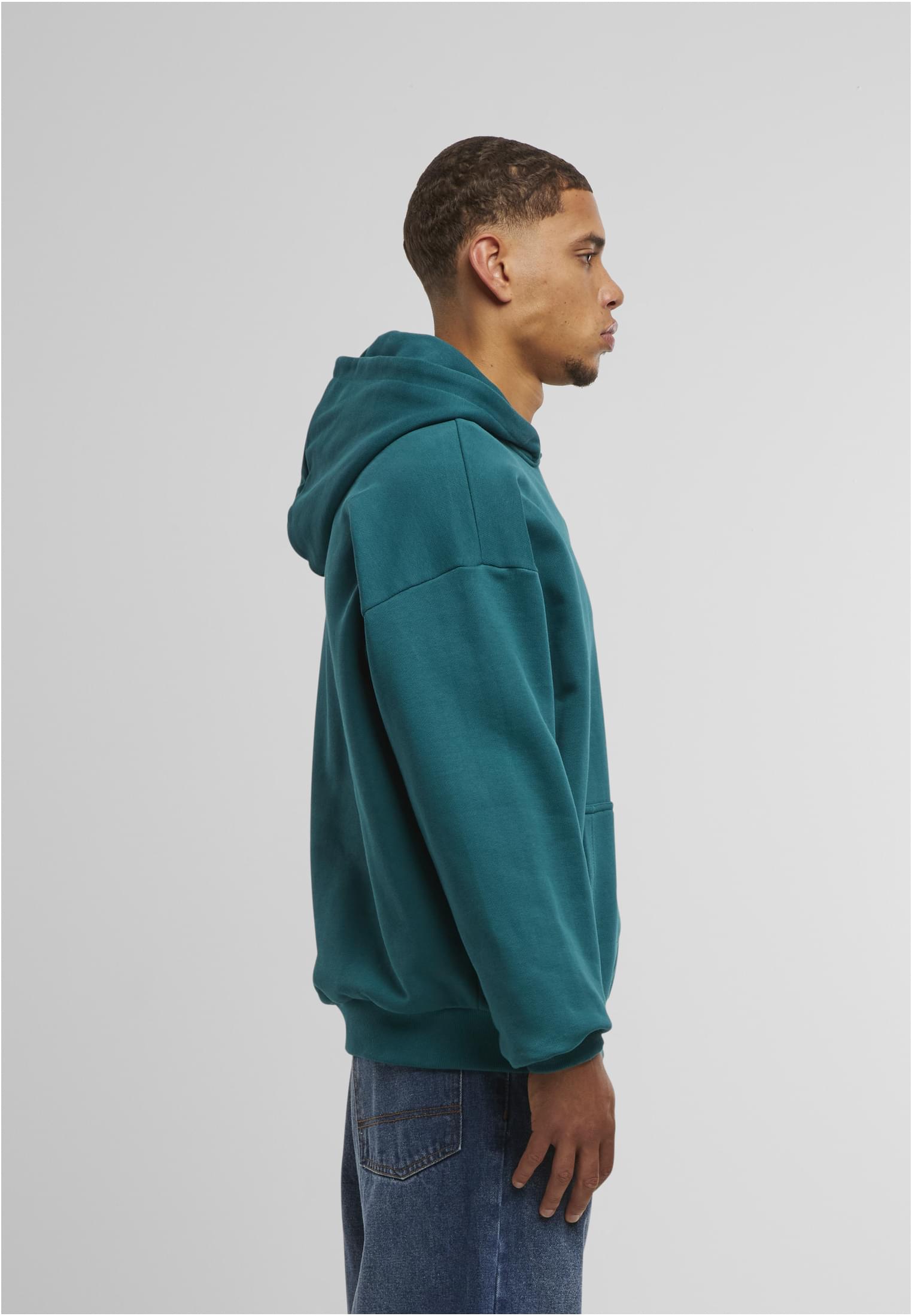 Ultra Heavy Cotton Box Hoody retro green | retro green