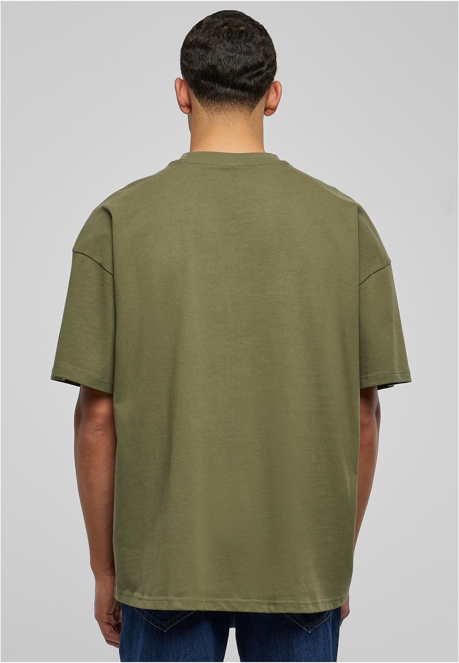 Ultra Heavy Cotton Box Tee olive | olive
