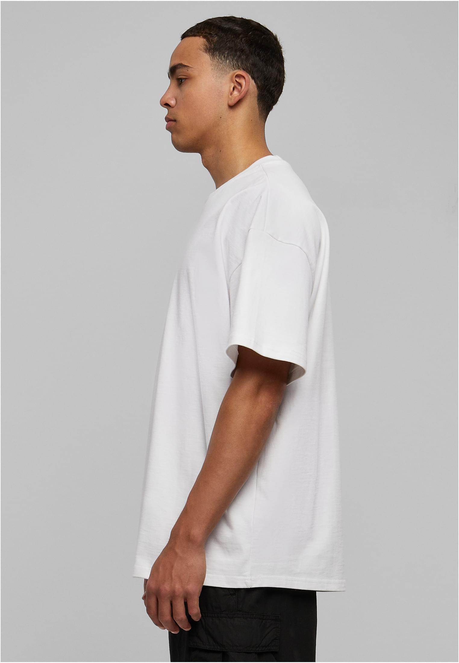 Ultra Heavy Cotton Box Tee white | white