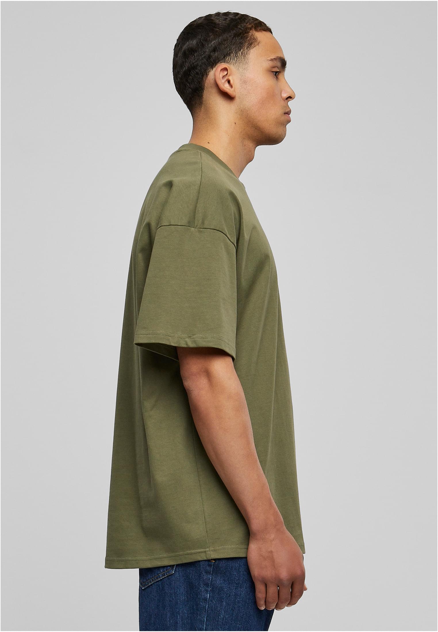 Ultra Heavy Cotton Box Tee olive | olive