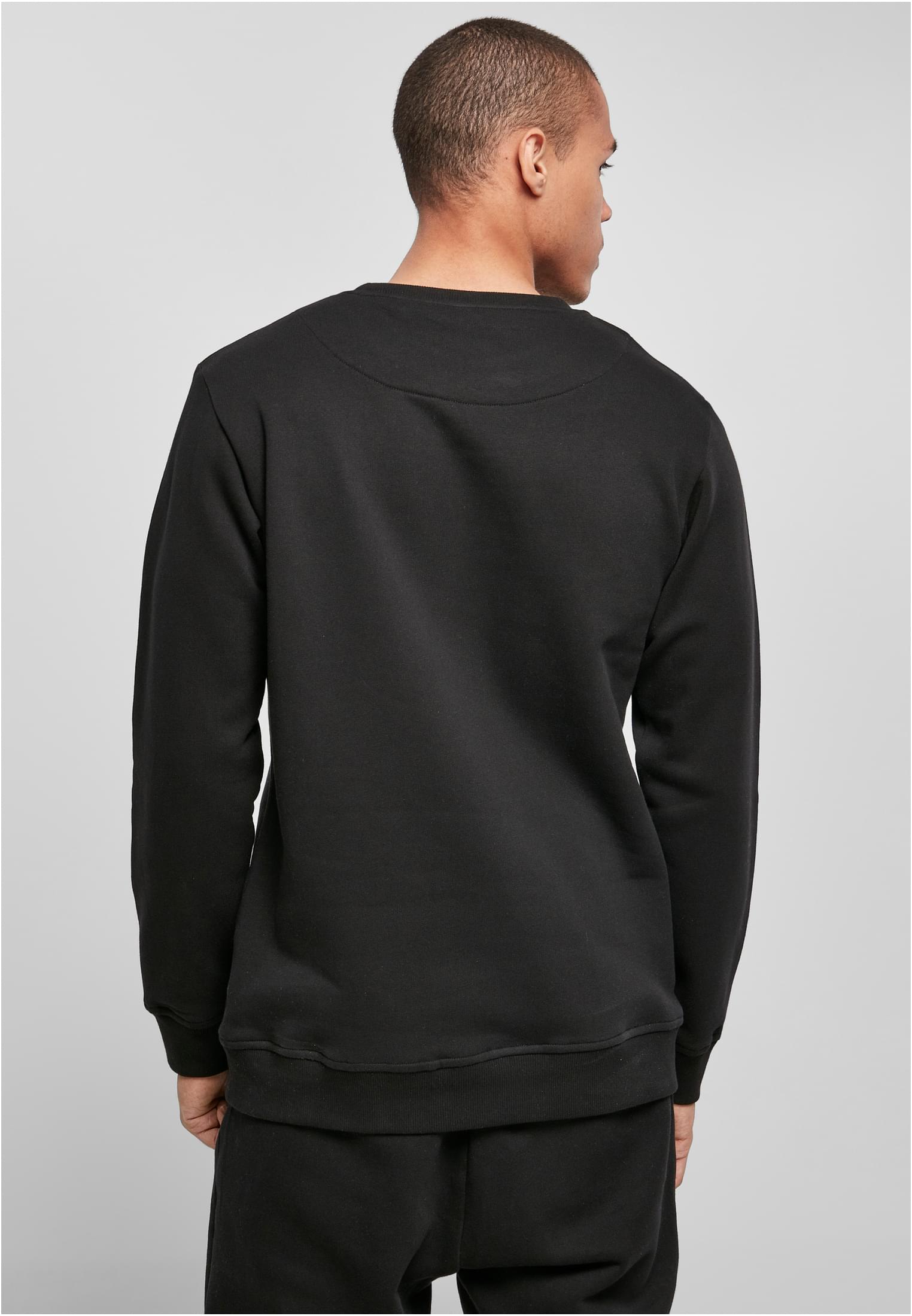 Organic Basic Crew black | black