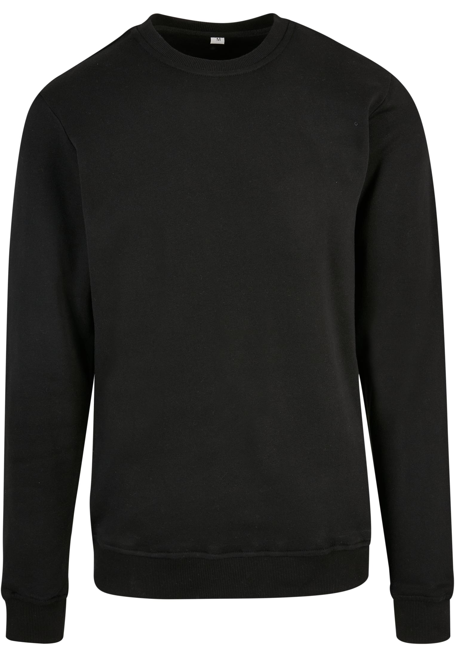 Organic Basic Crew black | black